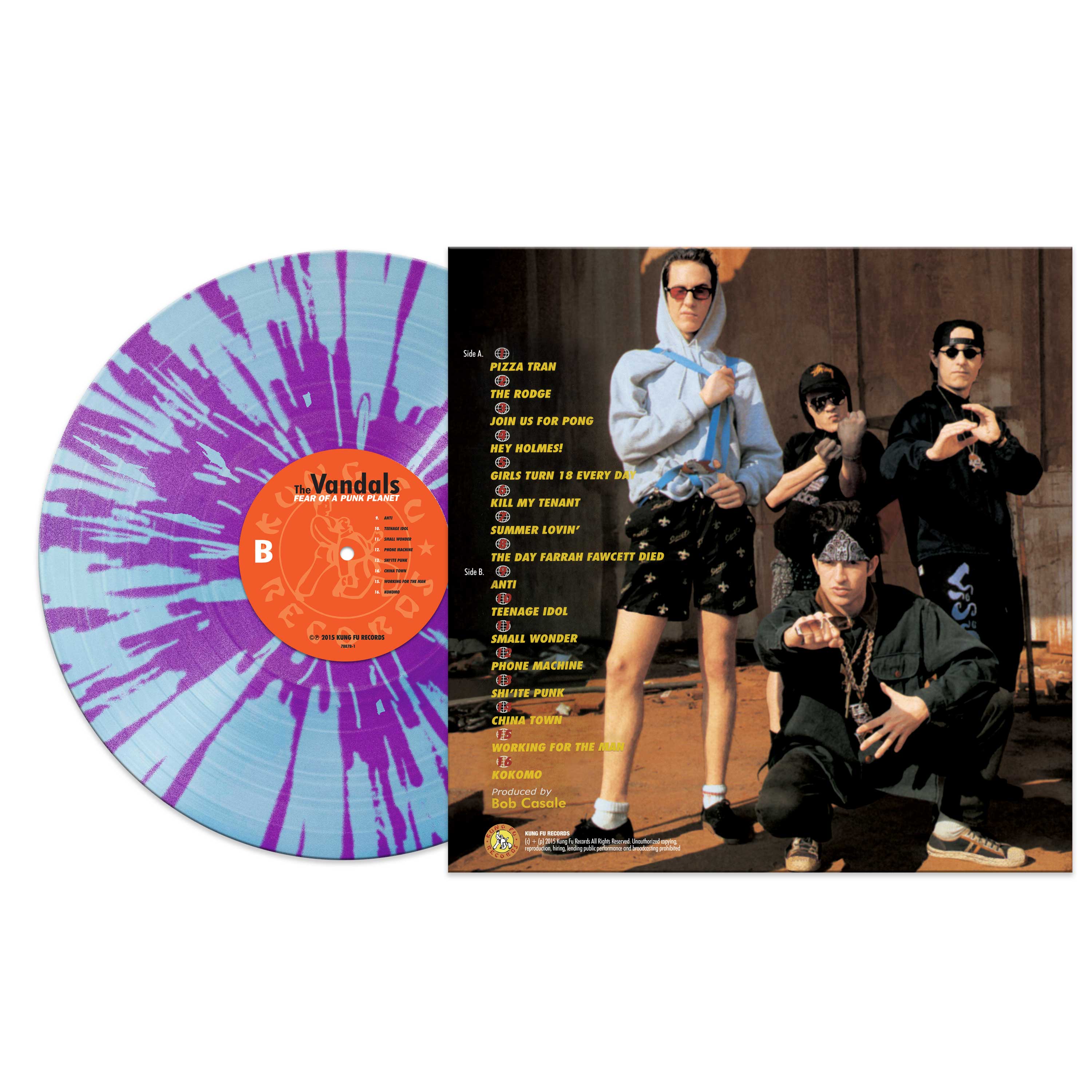 The Vandals - Fear Of A Punk Planet (Blue-Purple Splatter Vinyl) - Image 2