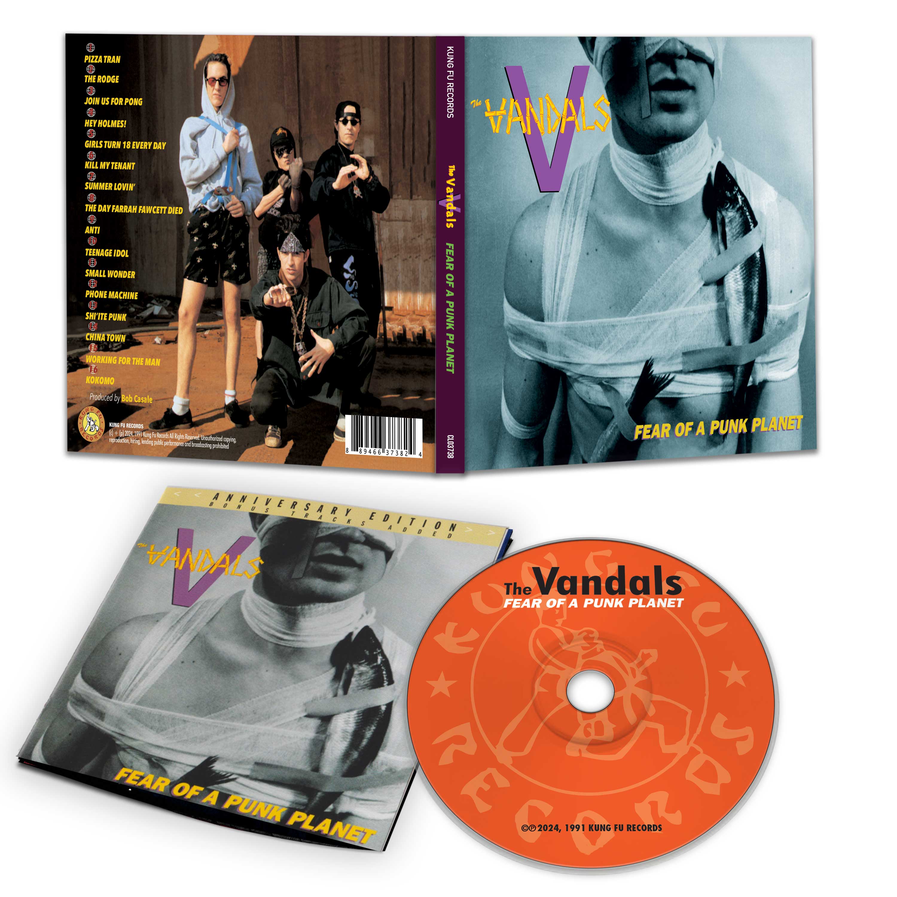 The Vandals - Fear Of A Punk Planet (CD) - Image 2