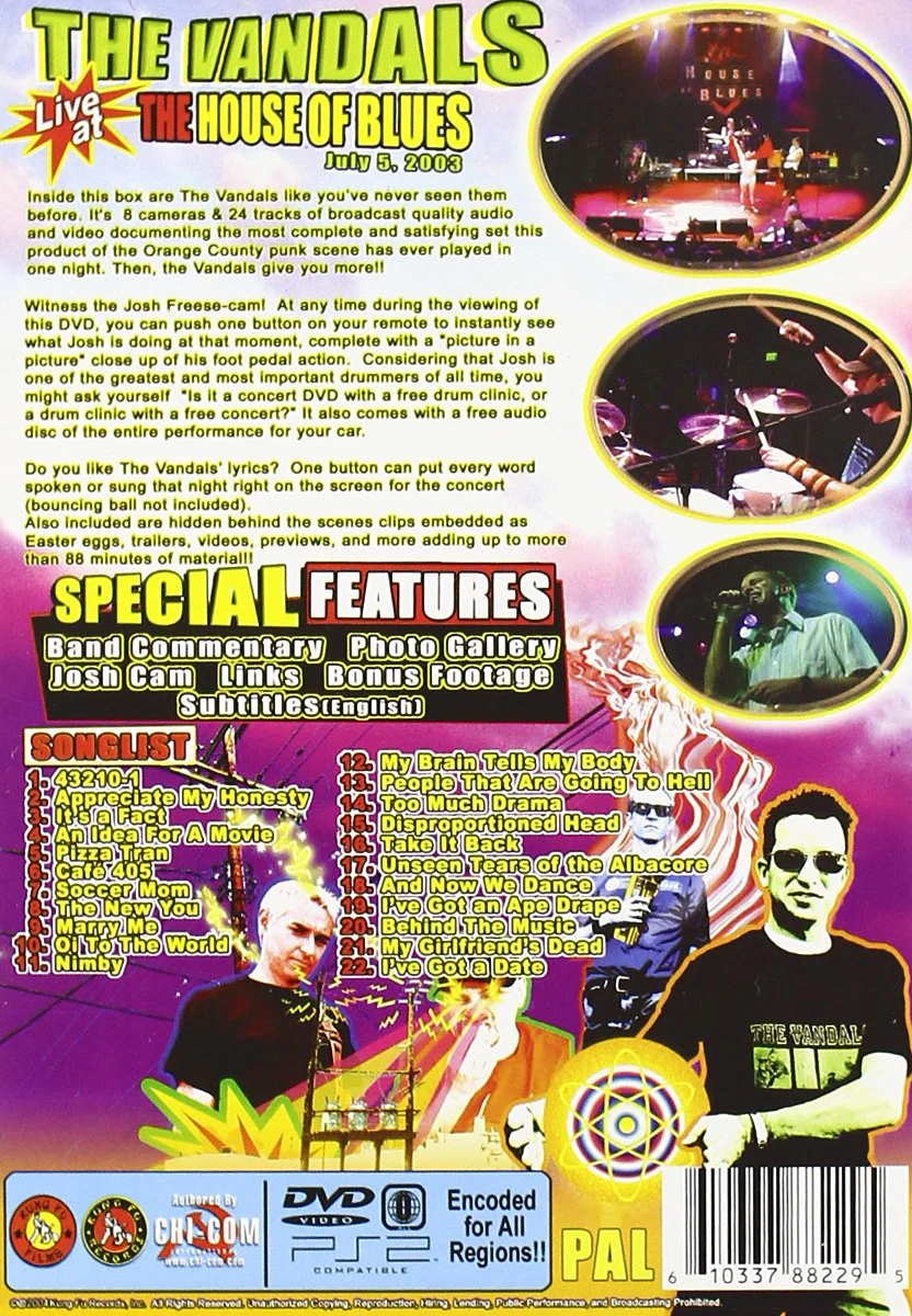 The Vandals - Live at the House of Blues Anaheim (DVD) - Image 2