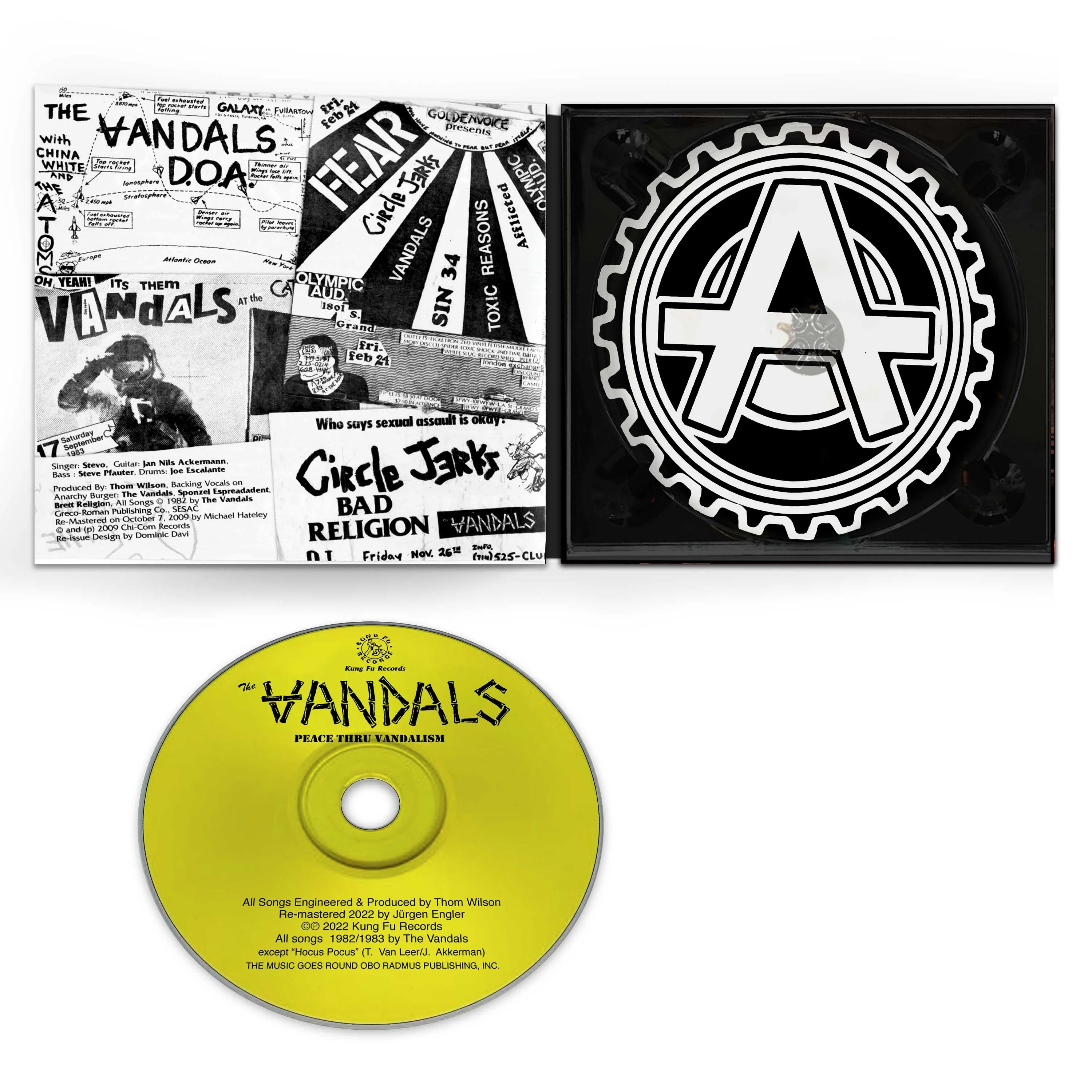 The Vandals - Peace Thru Vandalism (CD Digipak) - Image 3