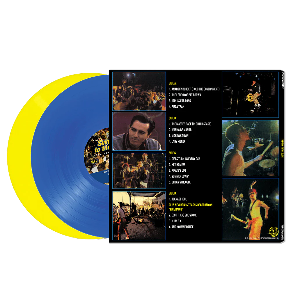 The Vandals - Sweatin' To The Oldies (Blue/Yellow Double Vinyl) - Image 2
