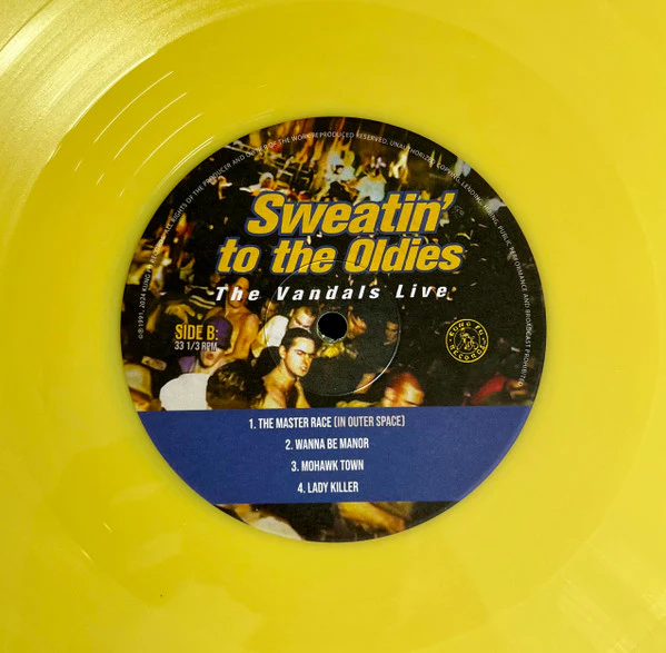 The Vandals - Sweatin' To The Oldies (Blue/Yellow Double Vinyl) - Image 5