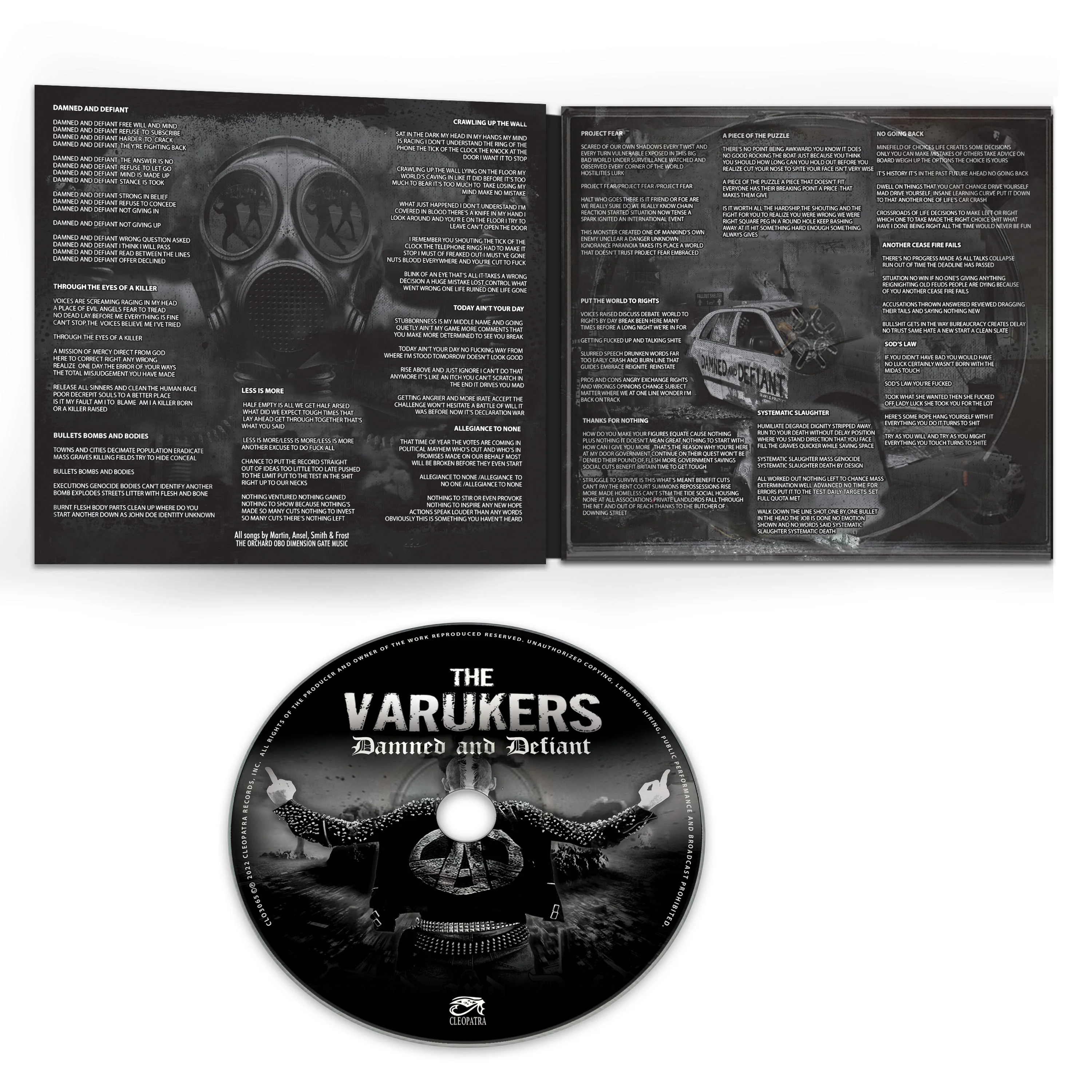 The Varukers - Damned and Defiant (CD Digipak) - Image 3