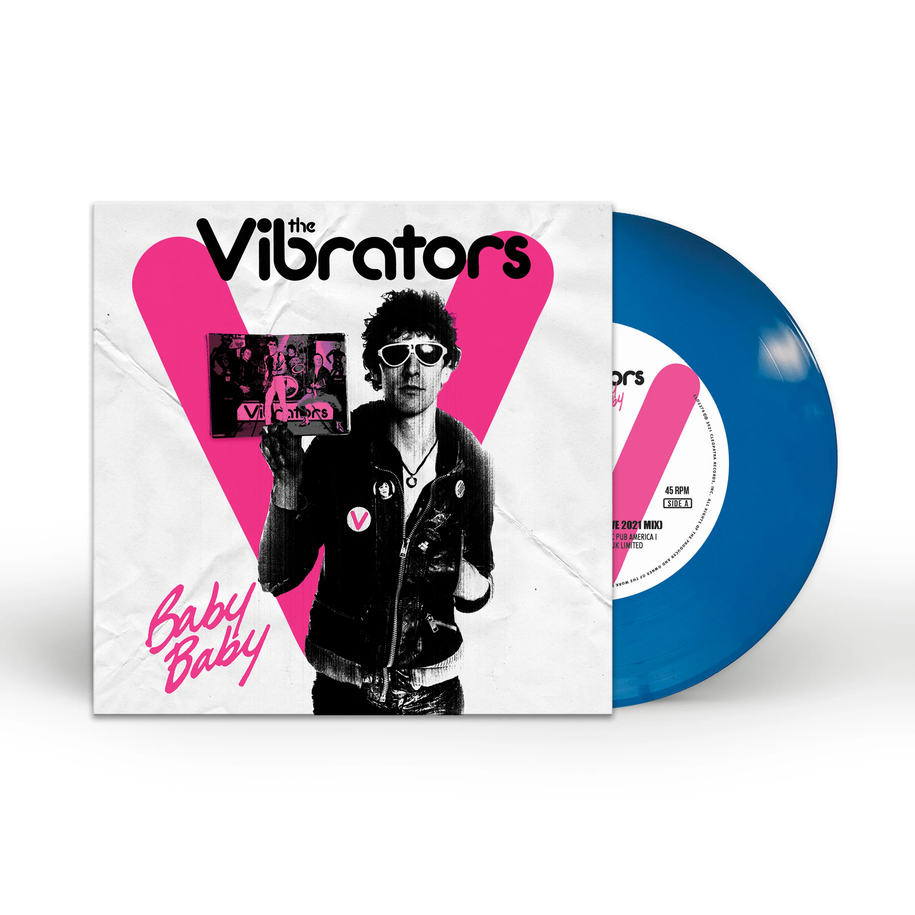The Vibrators - Baby Baby (Limited Edition Colored 7" Vinyl) - Image 3