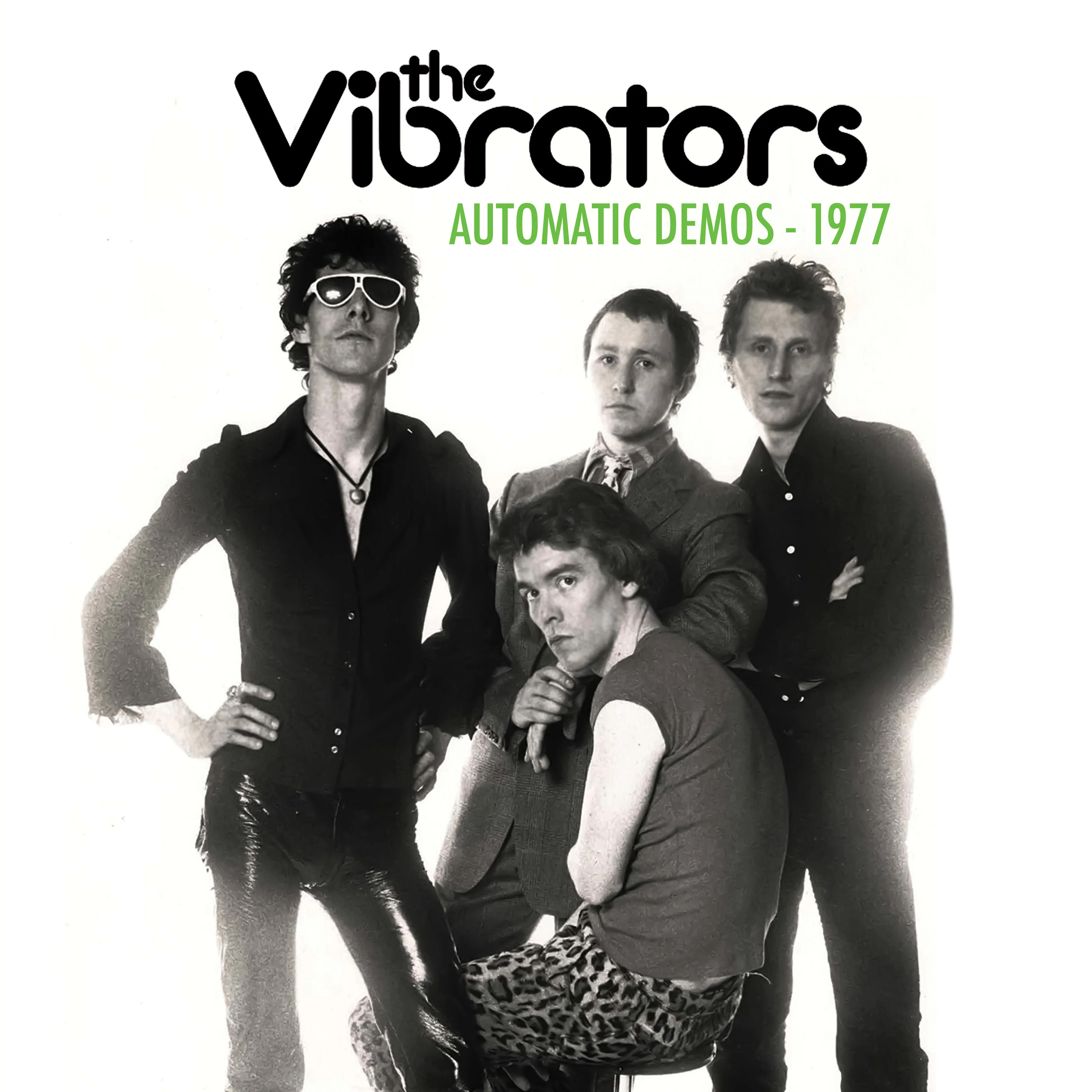The Vibrators - Automatic Demos 1977 (Green Marble Vinyl) - Image 3