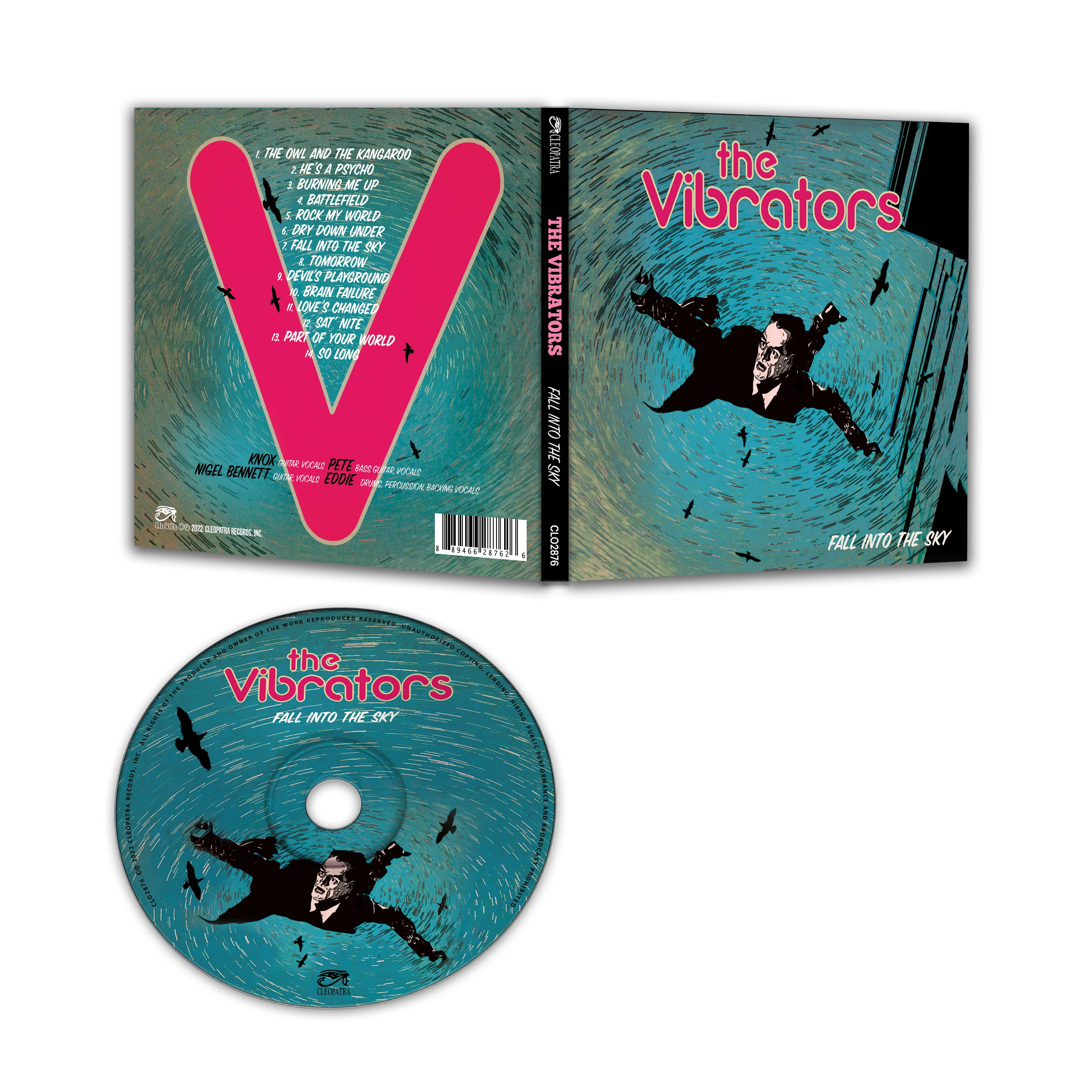 The Vibrators - Fall Into The Sky (CD Digipak) - Image 2