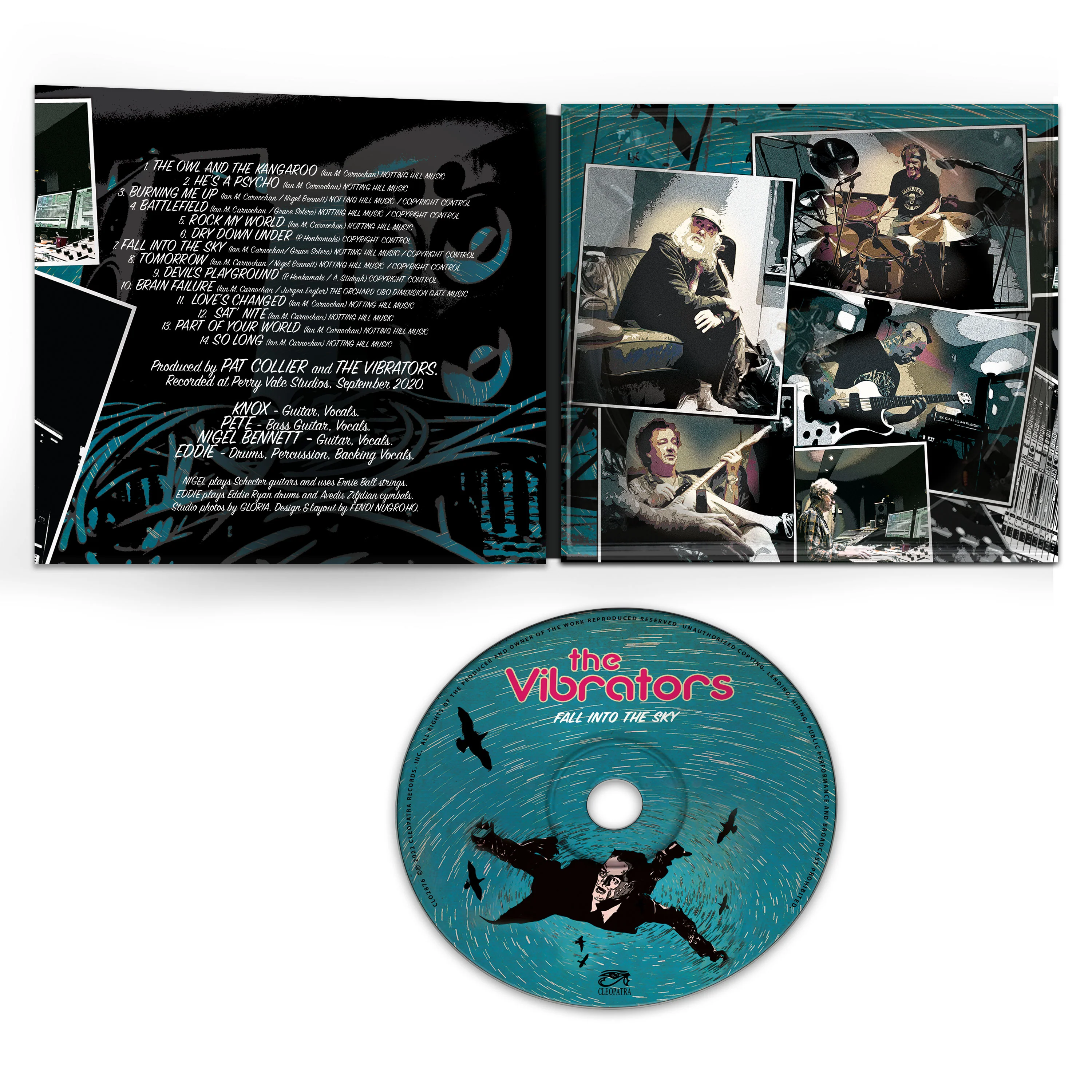 The Vibrators - Fall Into The Sky (CD Digipak) - Image 3