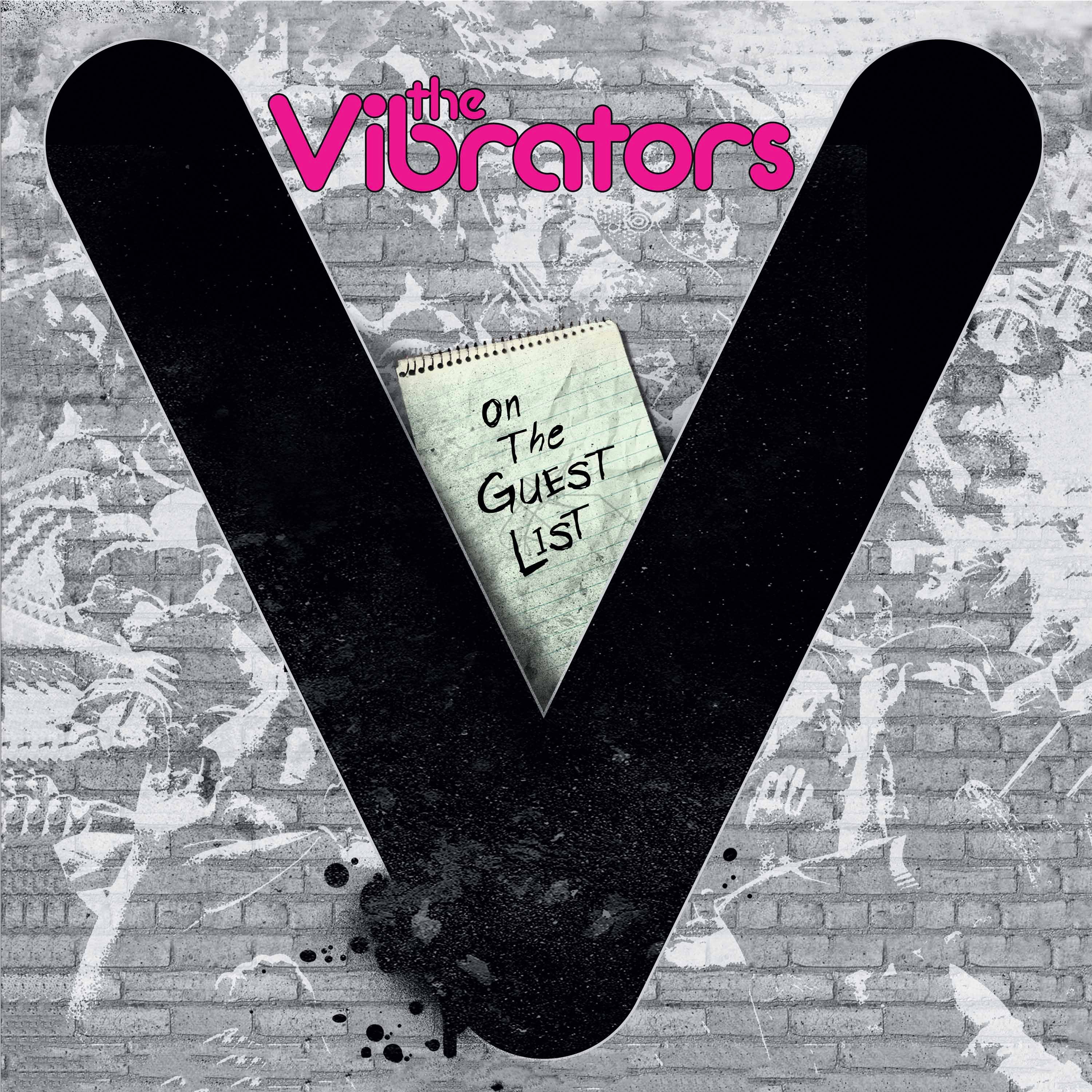 The Vibrators - On The Guest List (Pink-Black Splatter Vinyl) - Image 3
