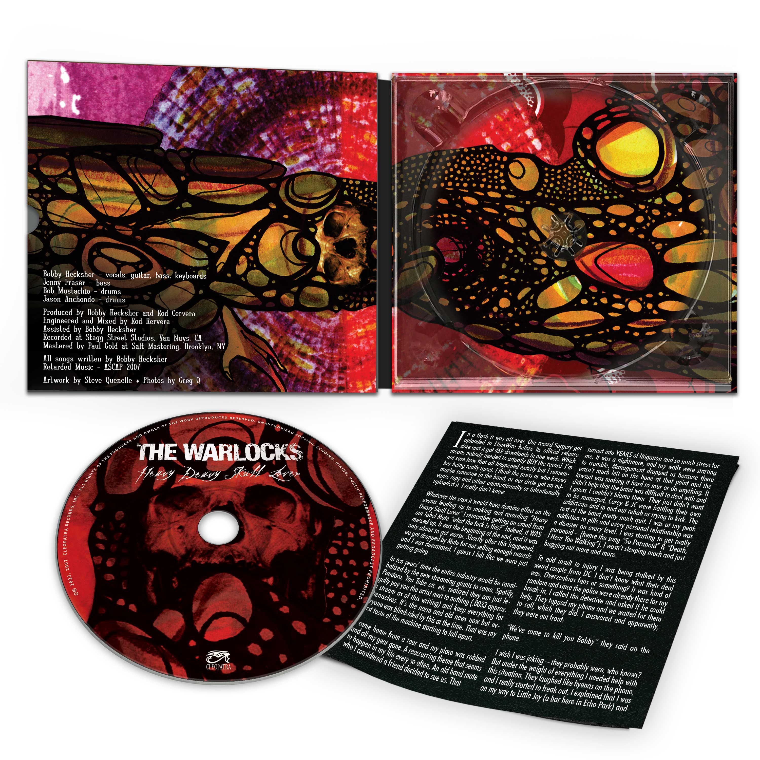 The Warlocks - Heavy Deavy Skull Lover (CD) - Image 3
