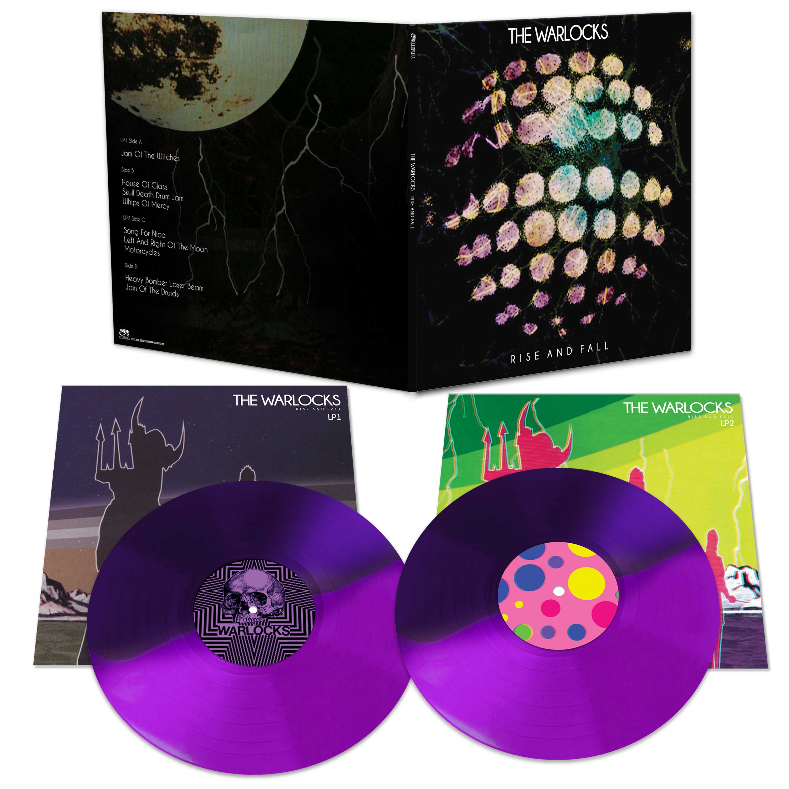 The Warlocks - Rise & Fall (Purple-Violet Double Vinyl) - Image 2