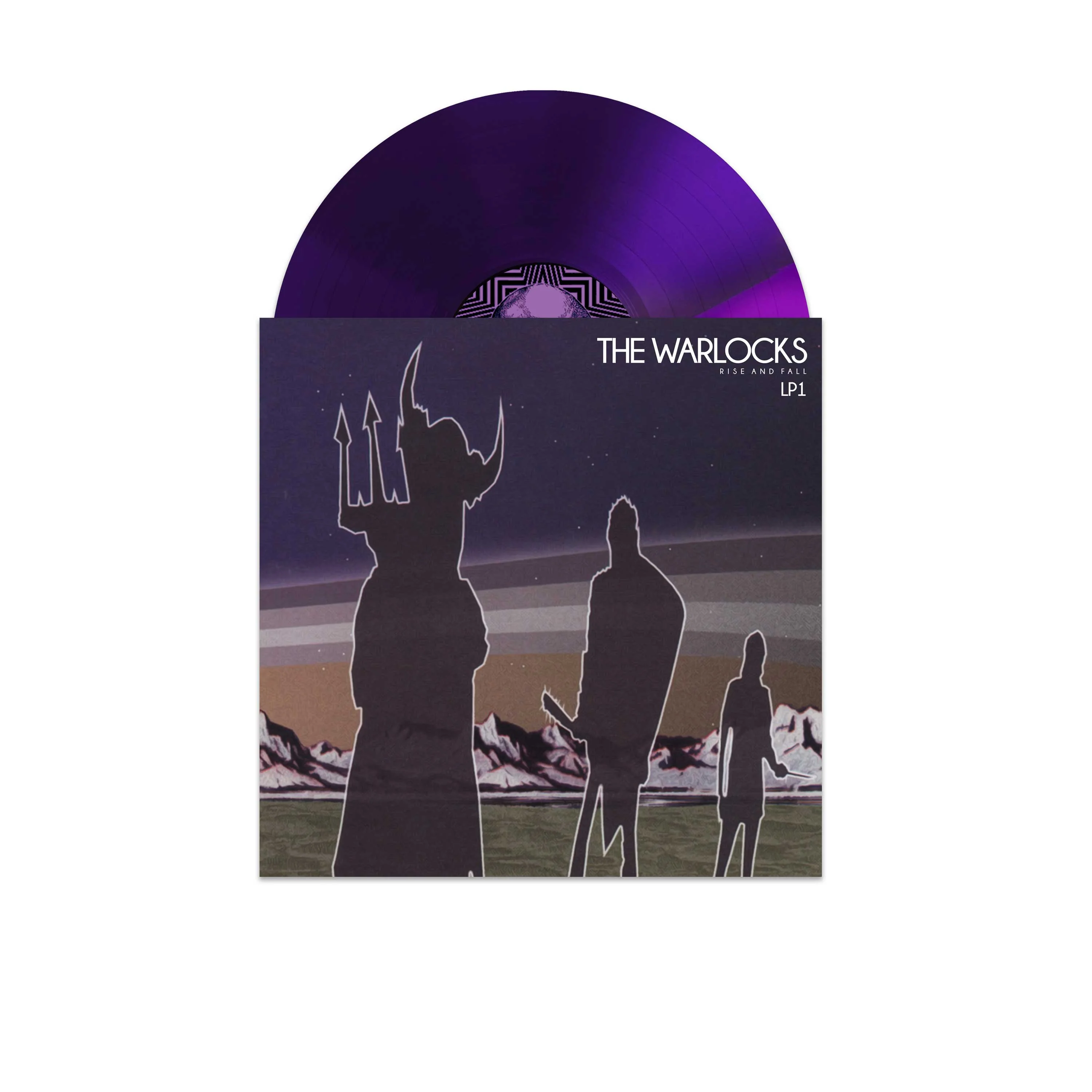 The Warlocks - Rise & Fall (Purple-Violet Double Vinyl) - Image 4