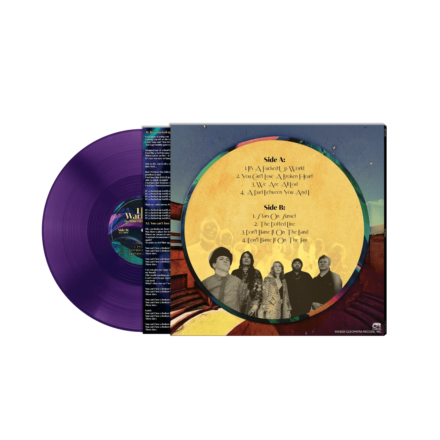 The Warlocks - The Manic Excessive Sounds Of (Translucent Purple Vinyl LP) - Image 2