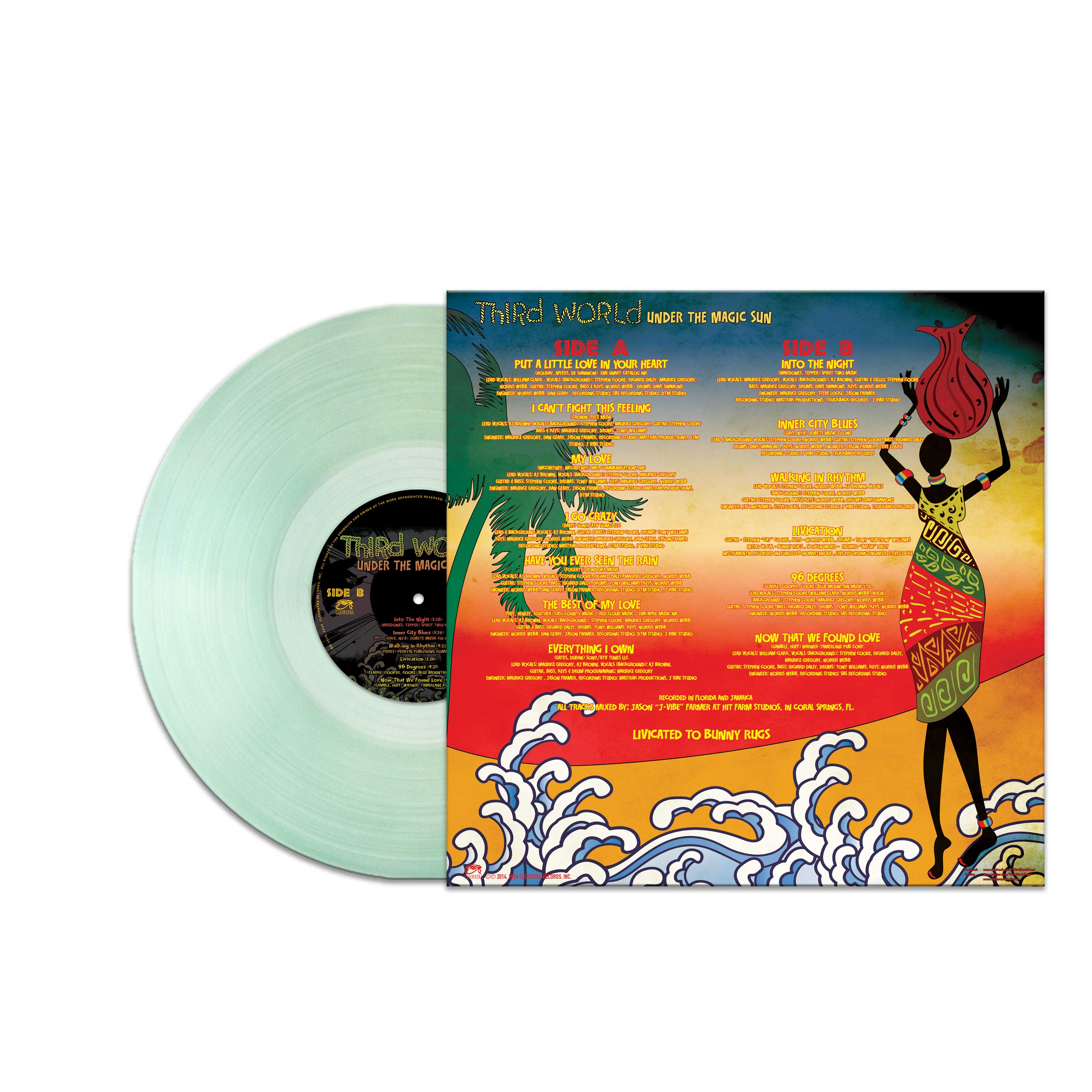 Third World – Under The Magic Sun (Coke Bottle Green Vinyl) - Image 2