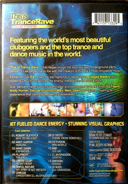 This Is Trance Rave - Club Vegas (DVD) - Image 2