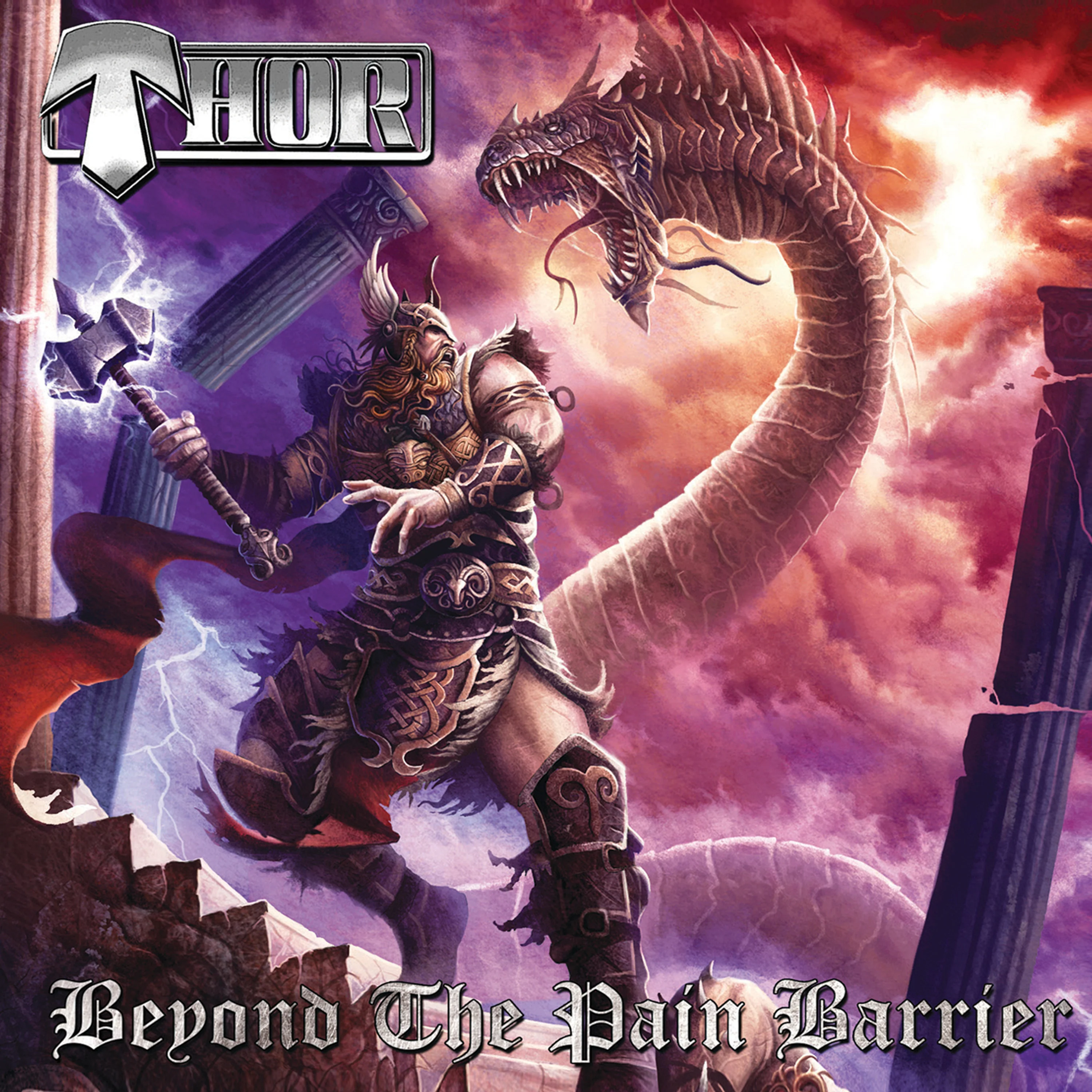 Thor - Beyond The Pain Barrier (Purple Vinyl) - Image 3