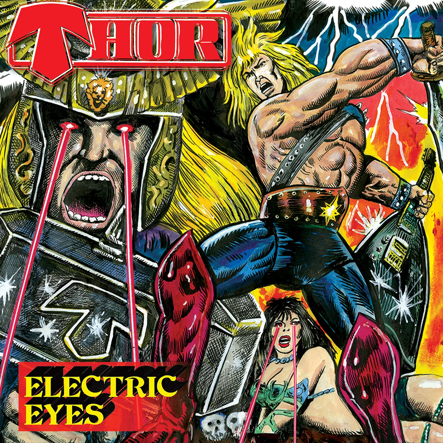 Thor - Electric Eyes (Yellow Vinyl) - Image 3