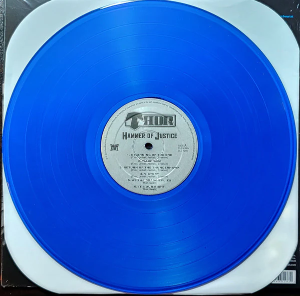 Thor - Hammer of Justice (Limited Edition Blue Vinyl) - Image 4