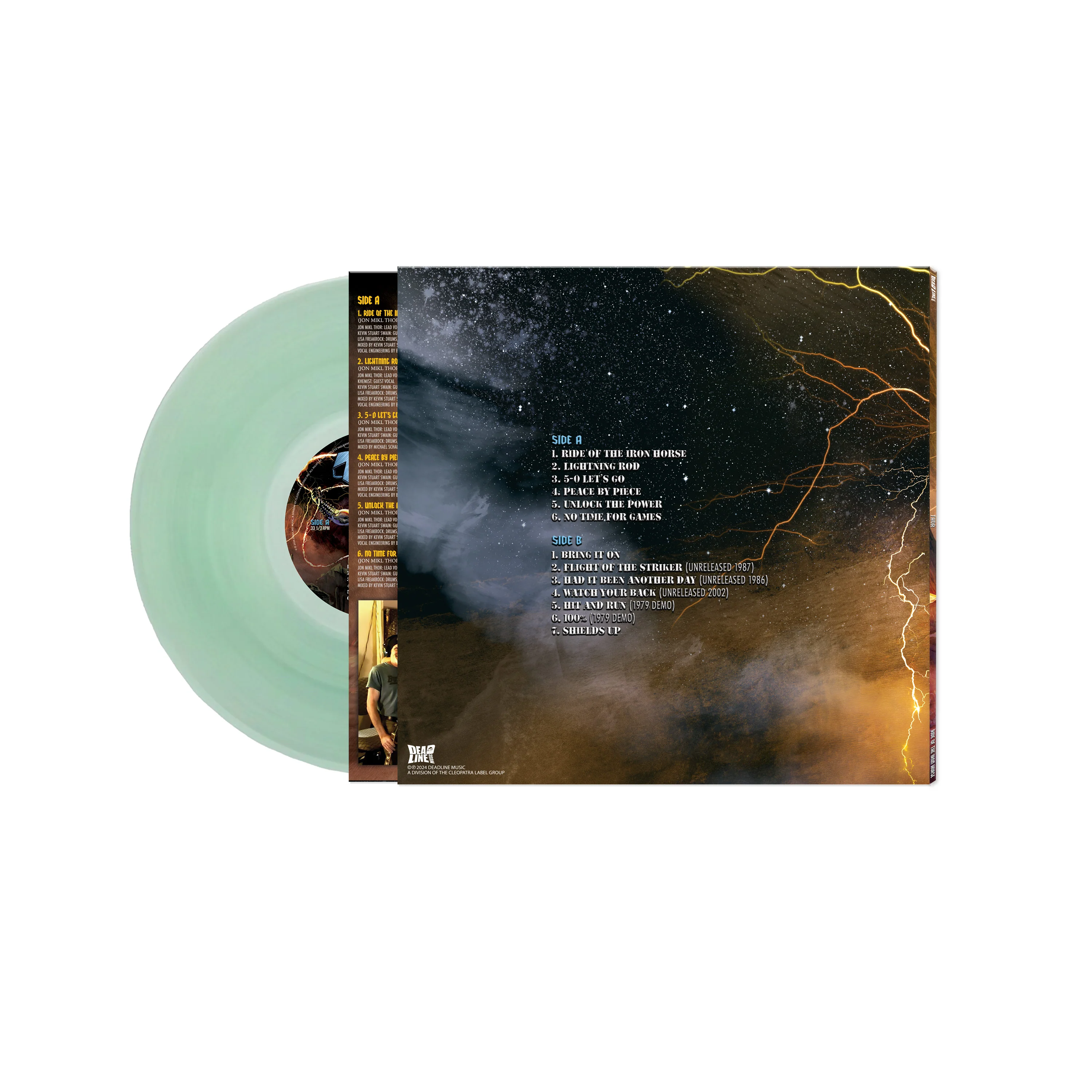 Thor - Ride of the Iron Horse (Coke Bottle Green Vinyl) - Image 2