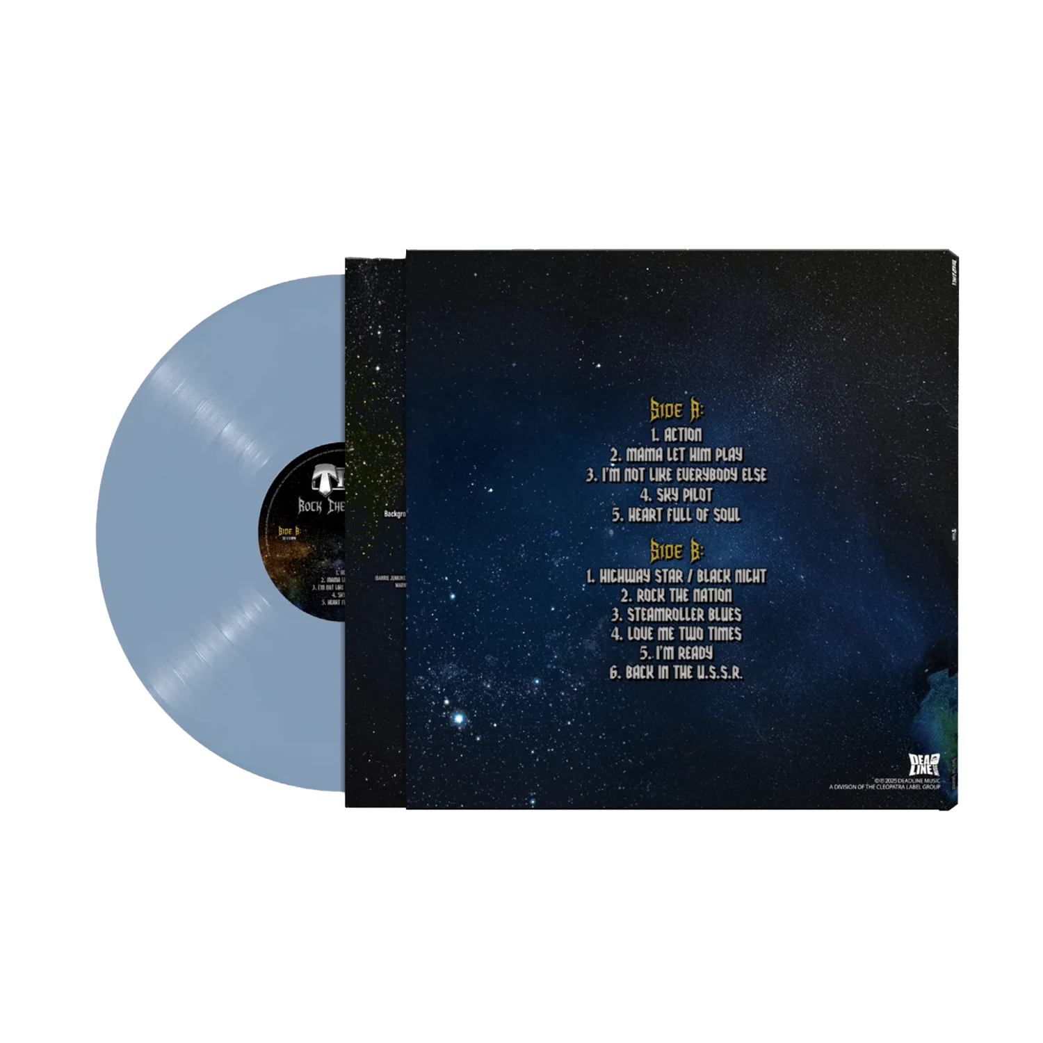 Thor - Rock The Universe (Crystal Blue Vinyl LP) - Image 2