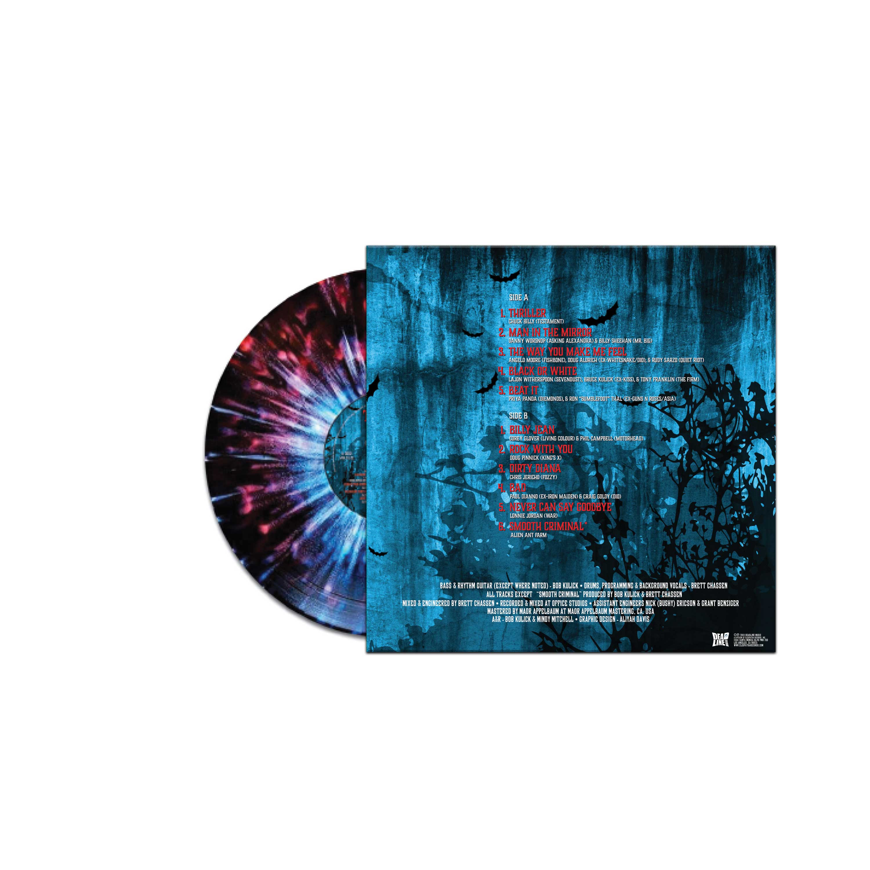 Thriller - A Metal Tribute to Michael Jackson (Red-Blue Splatter Vinyl) - Image 2