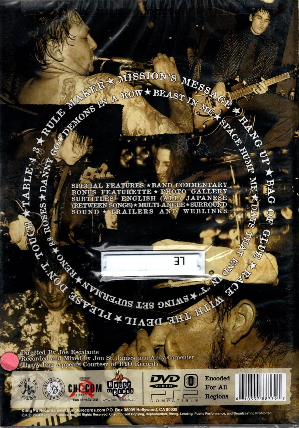 Throw Rag - Live At The House Of Blues (DVD) - Image 2