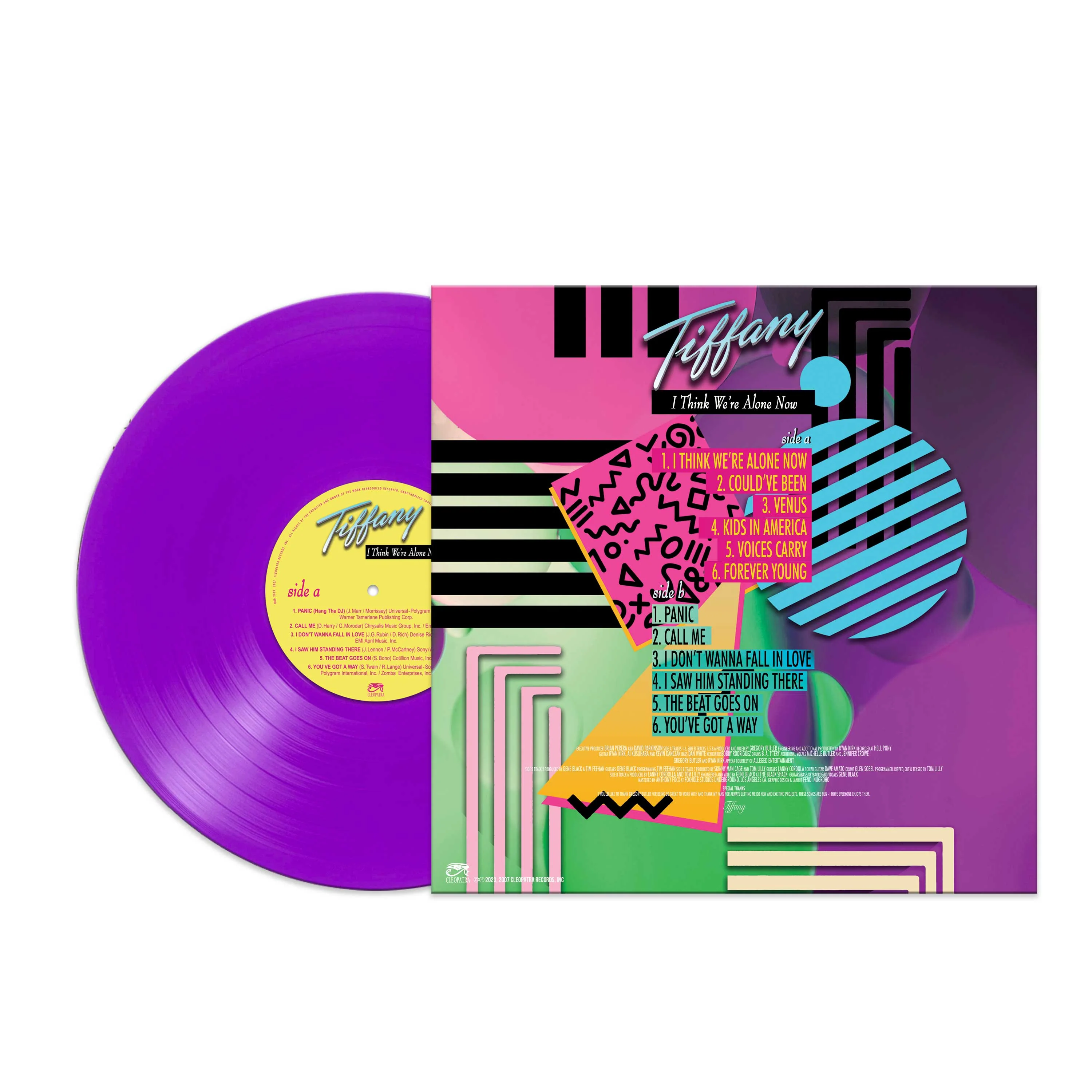 Tiffany - I Think We're Alone Now (Purple Vinyl LP) - Image 2