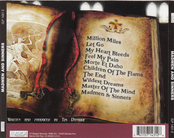 Tim Donahue - Madmen & Sinners (CD) - Image 3