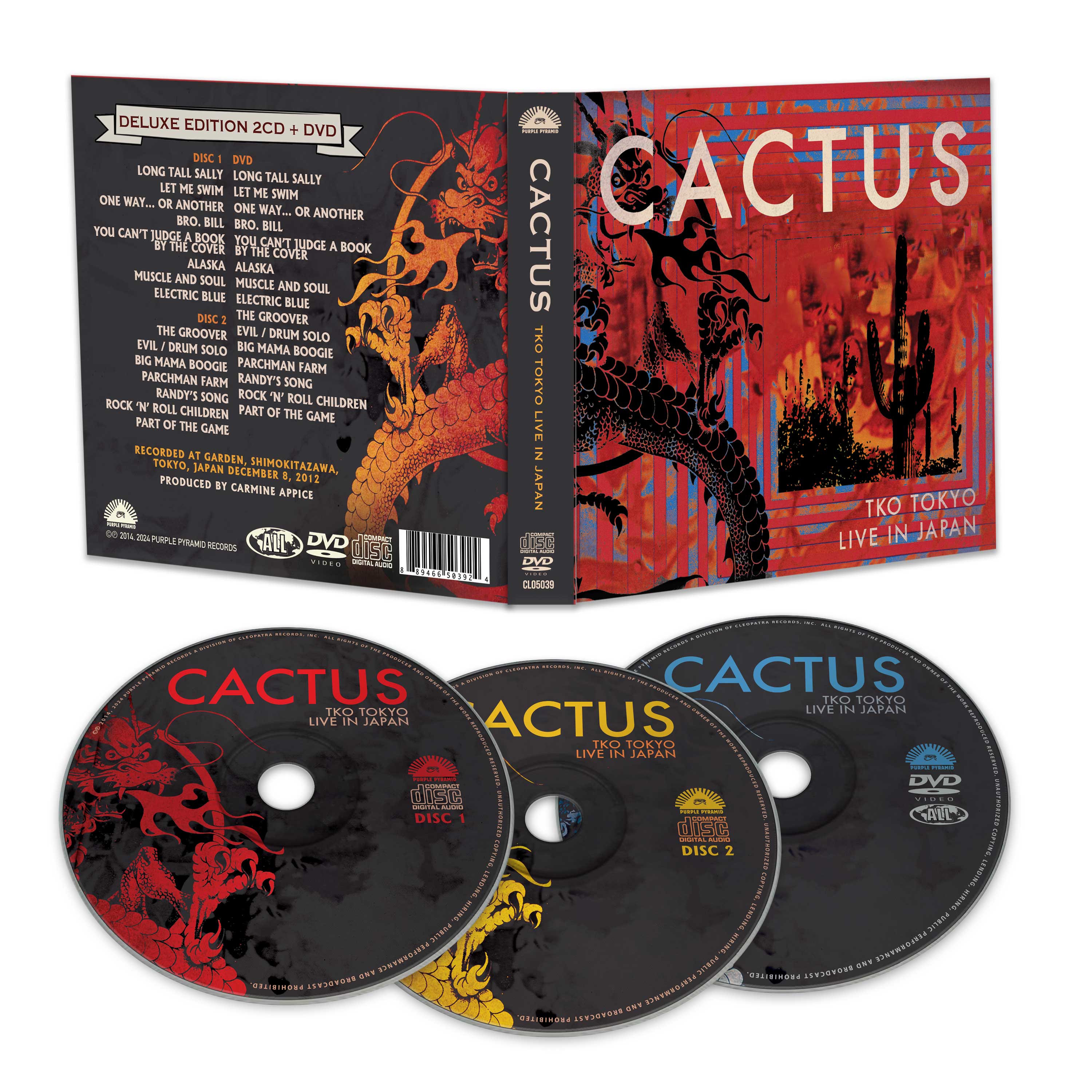 Cactus - TKO Tokyo - Live In Japan (2 CD + DVD) - Image 3