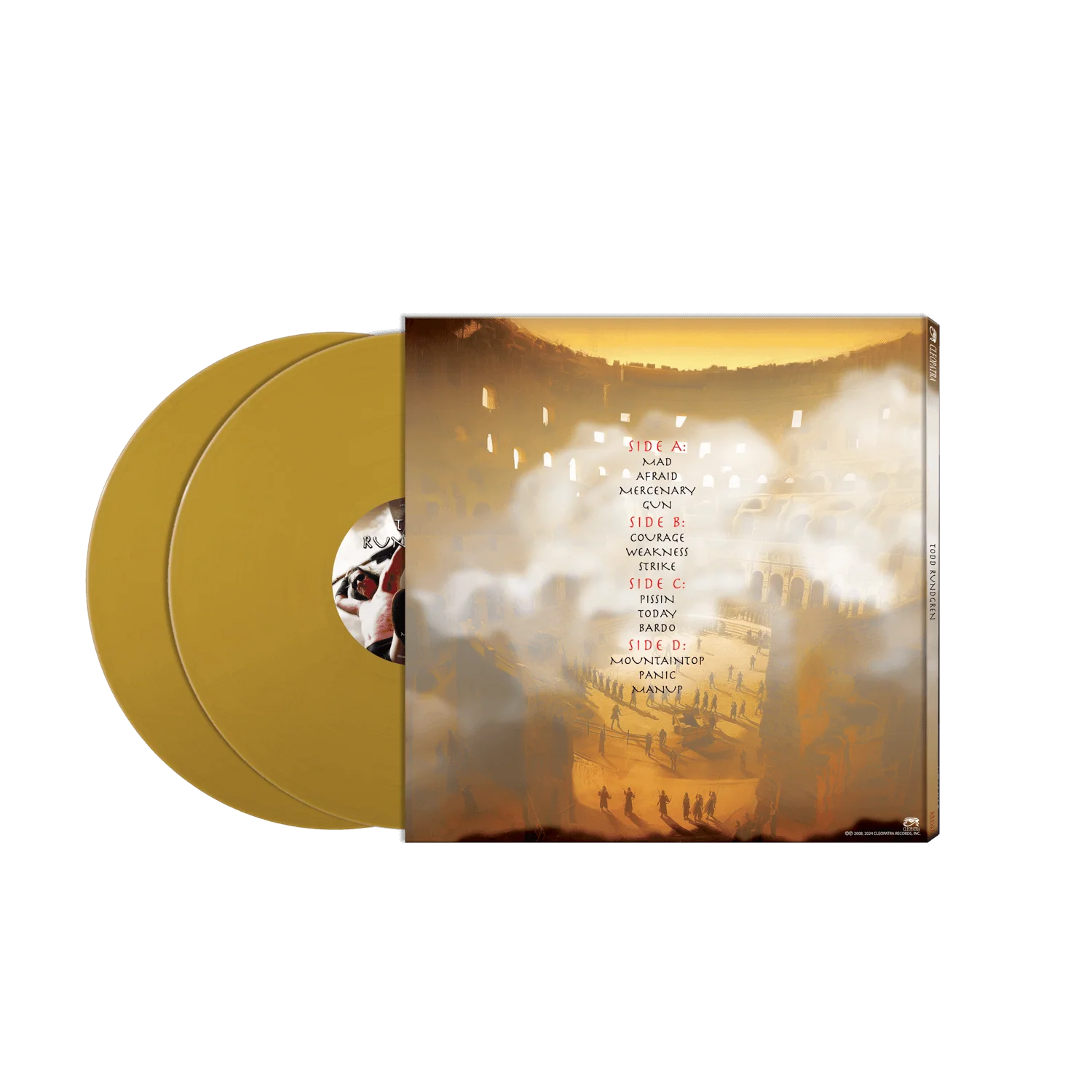 Todd Rundgren - Arena (Gold Double Vinyl) - Image 2