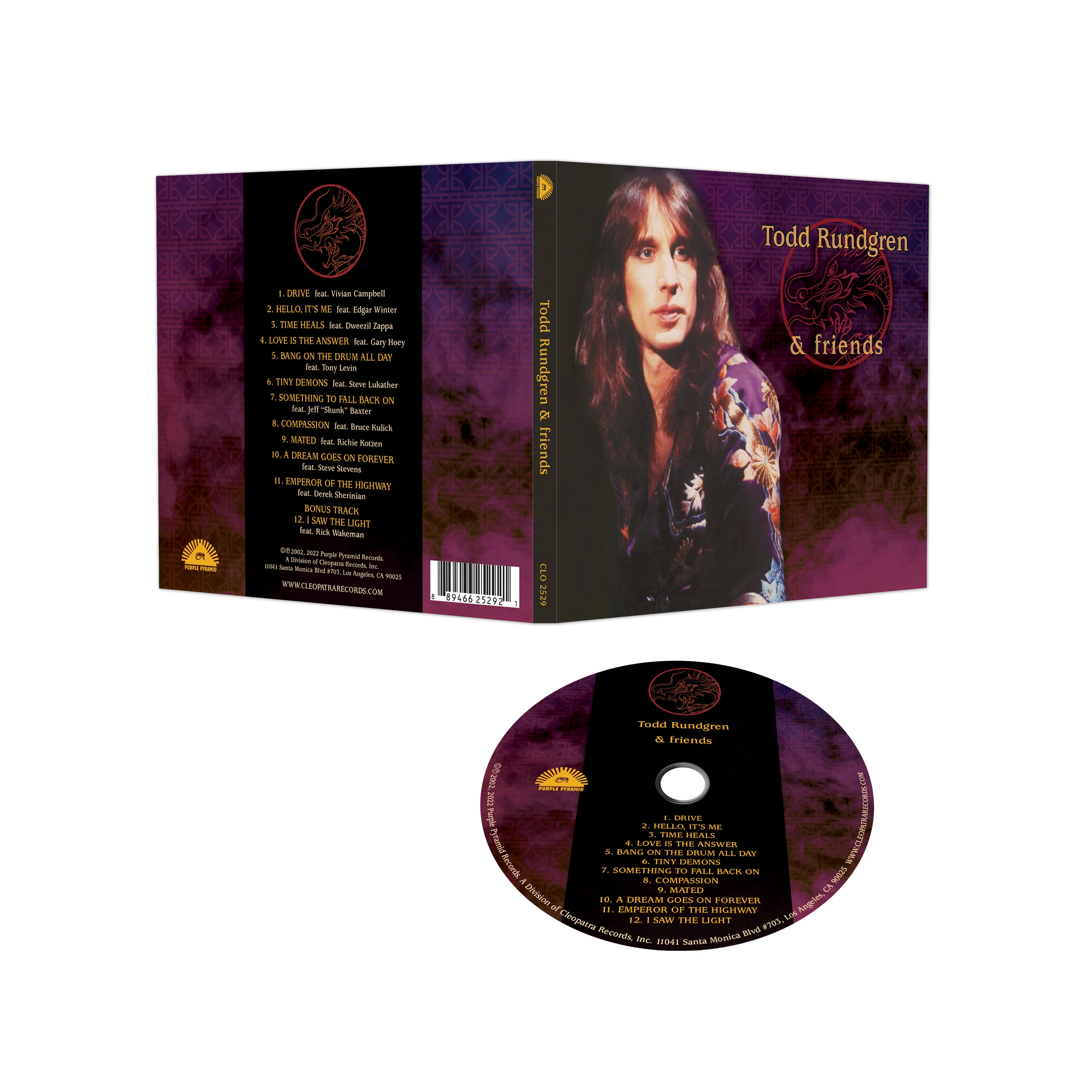 Todd Rundgren - Todd Rundgren & Friends (CD Digipak) - Image 2