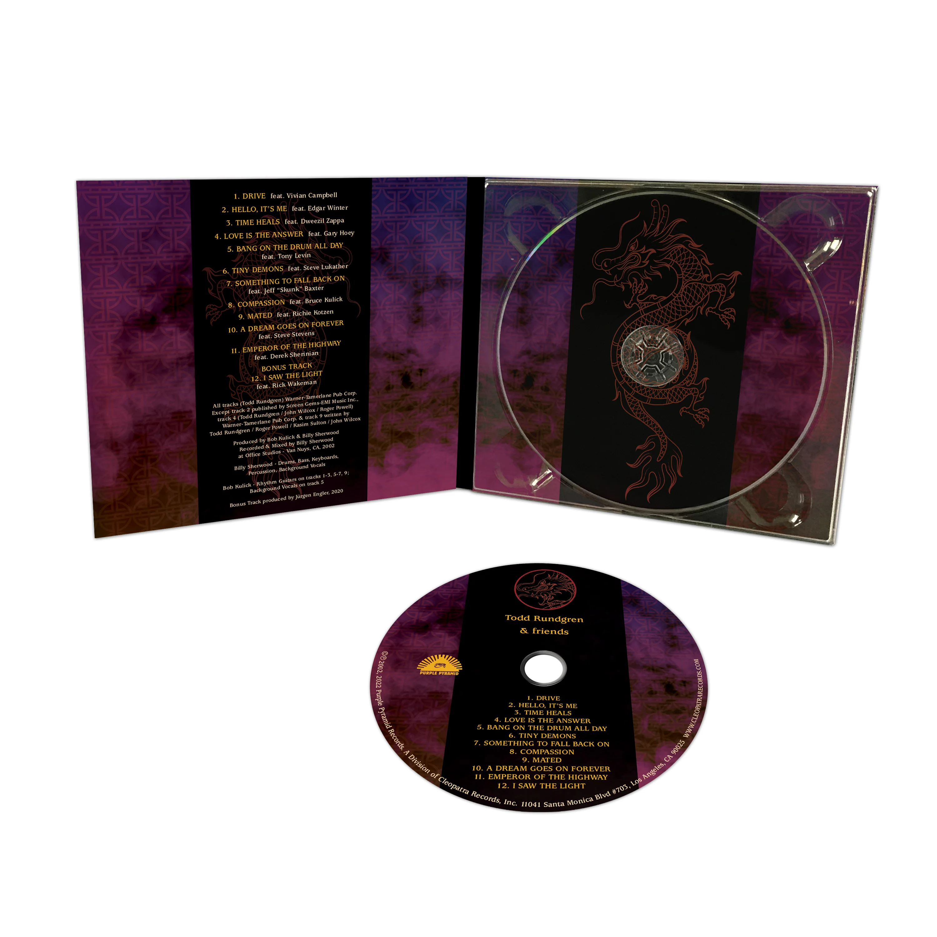 Todd Rundgren - Todd Rundgren & Friends (CD Digipak) - Image 3