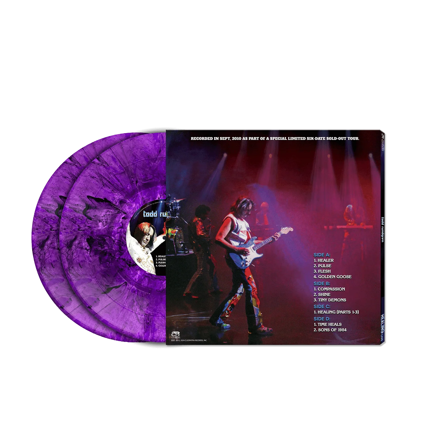 Todd Rundgren - Healing Live (Purple Marble Double Vinyl) - Image 2
