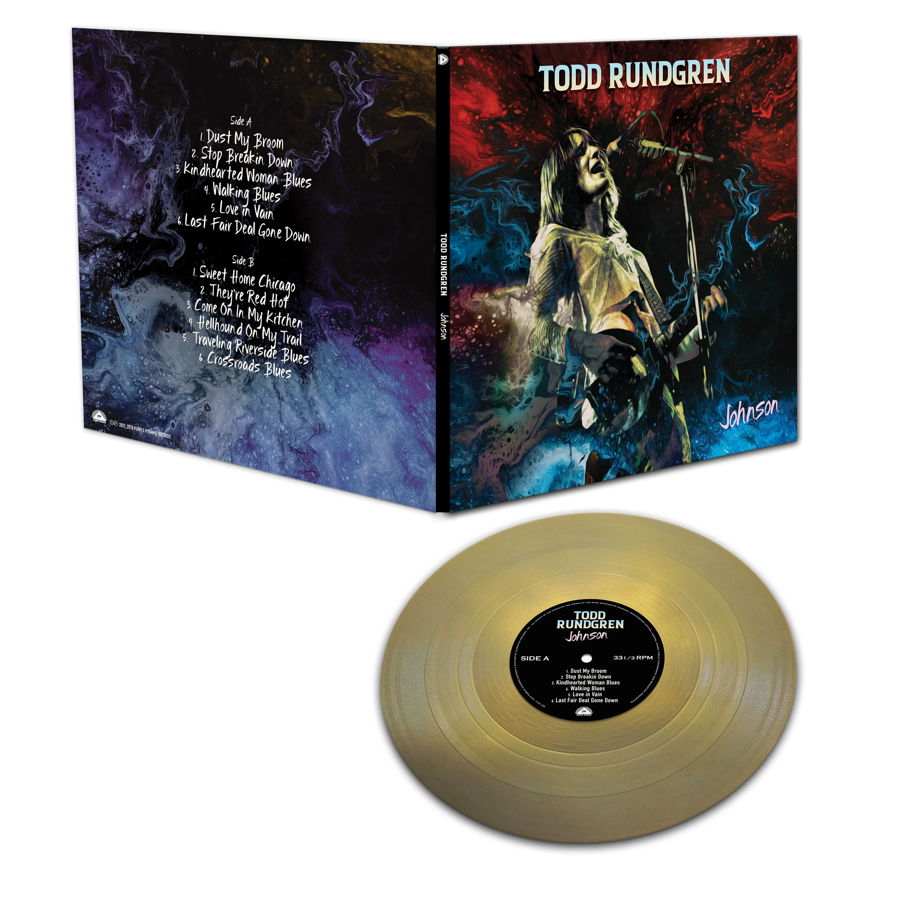 Todd Rundgren - Johnson (Limited Edition Gold Vinyl) - Image 2
