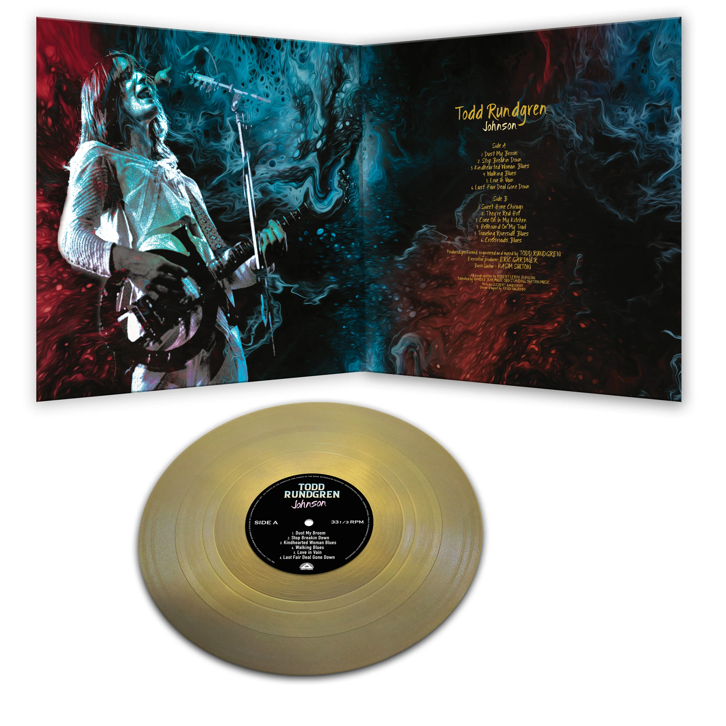 Todd Rundgren - Johnson (Limited Edition Gold Vinyl) - Image 3