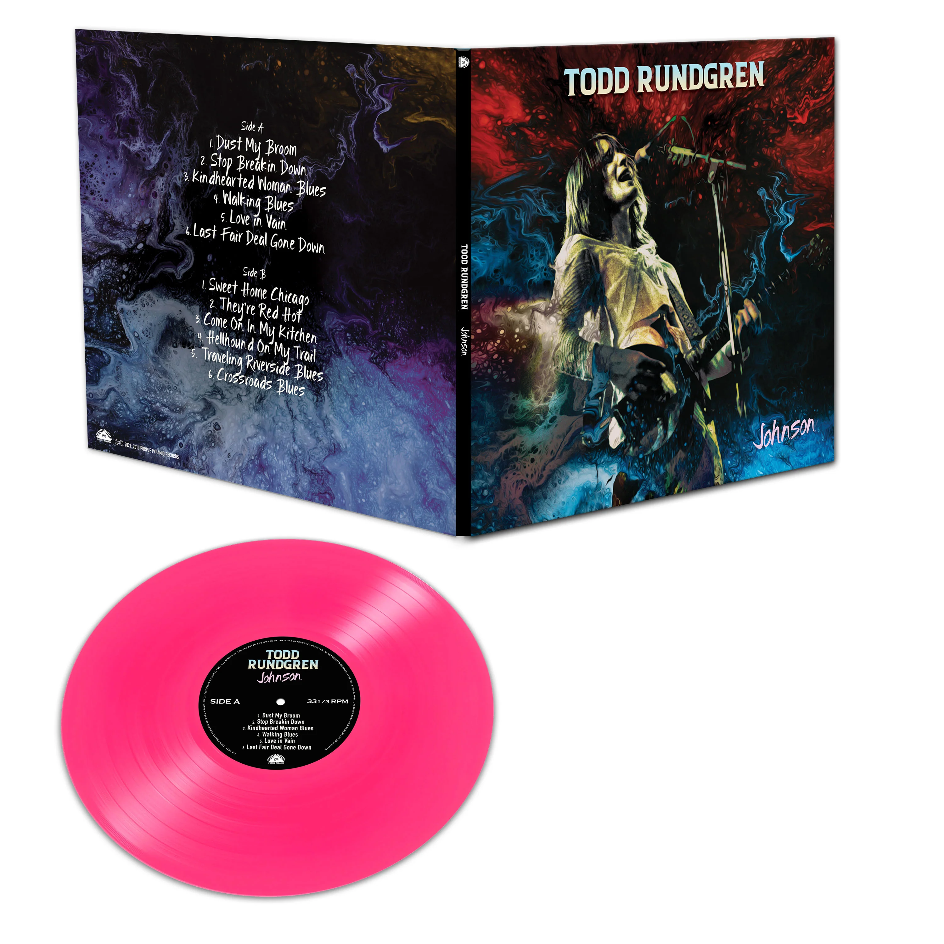 Todd Rundgren - Johnson (Limited Edition Pink Vinyl) - Image 2