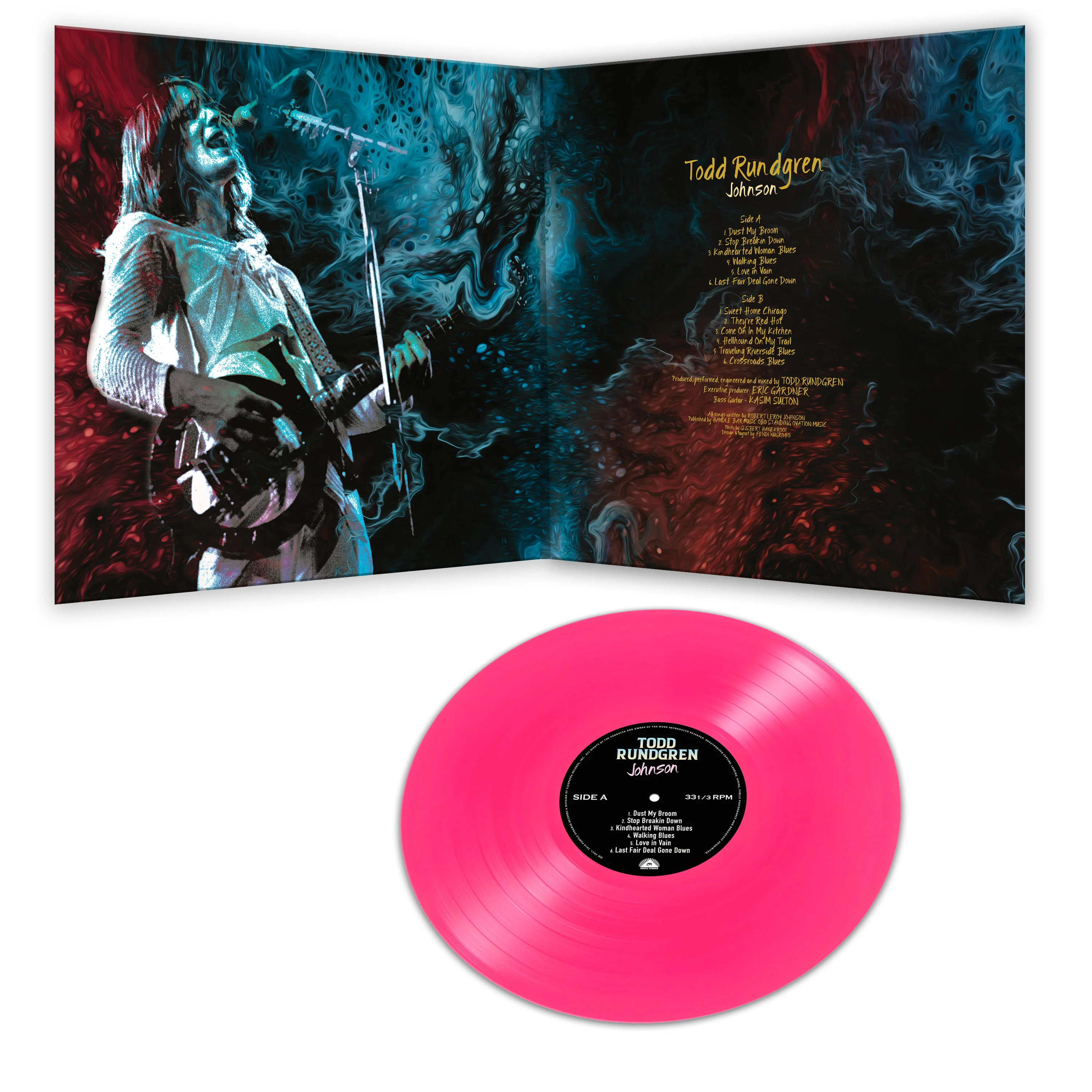 Todd Rundgren - Johnson (Limited Edition Pink Vinyl) - Image 3