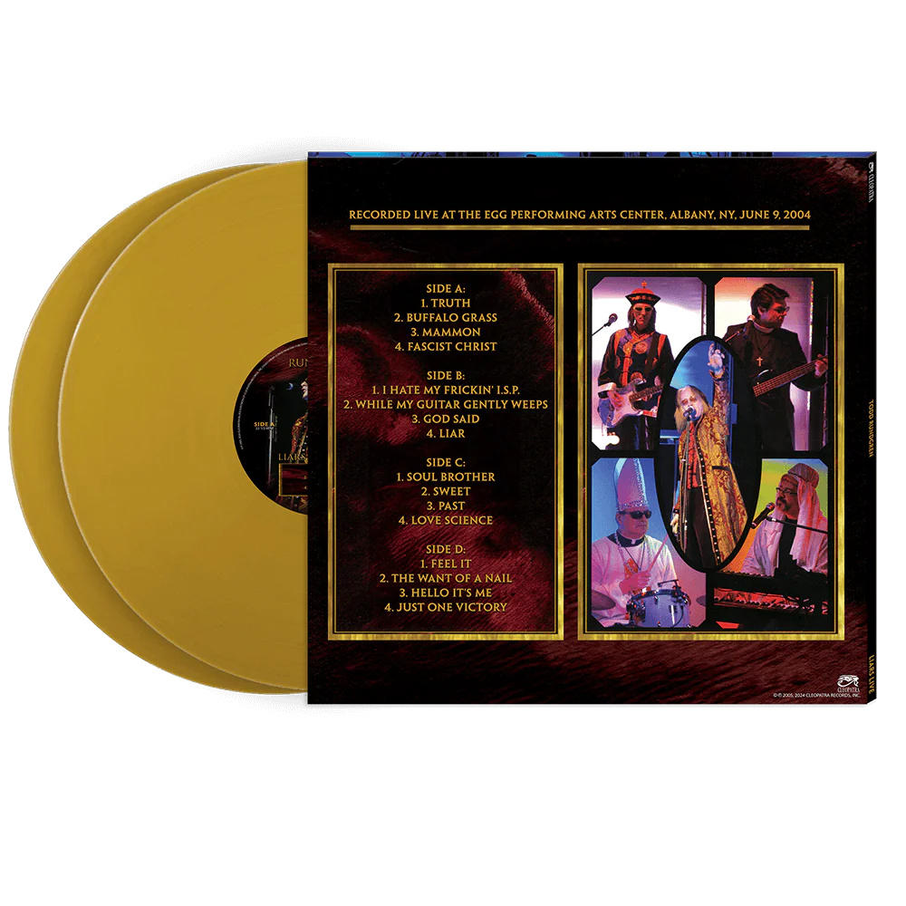 Todd Rundgren - Liars Live (Double Gold Vinyl) - Image 2