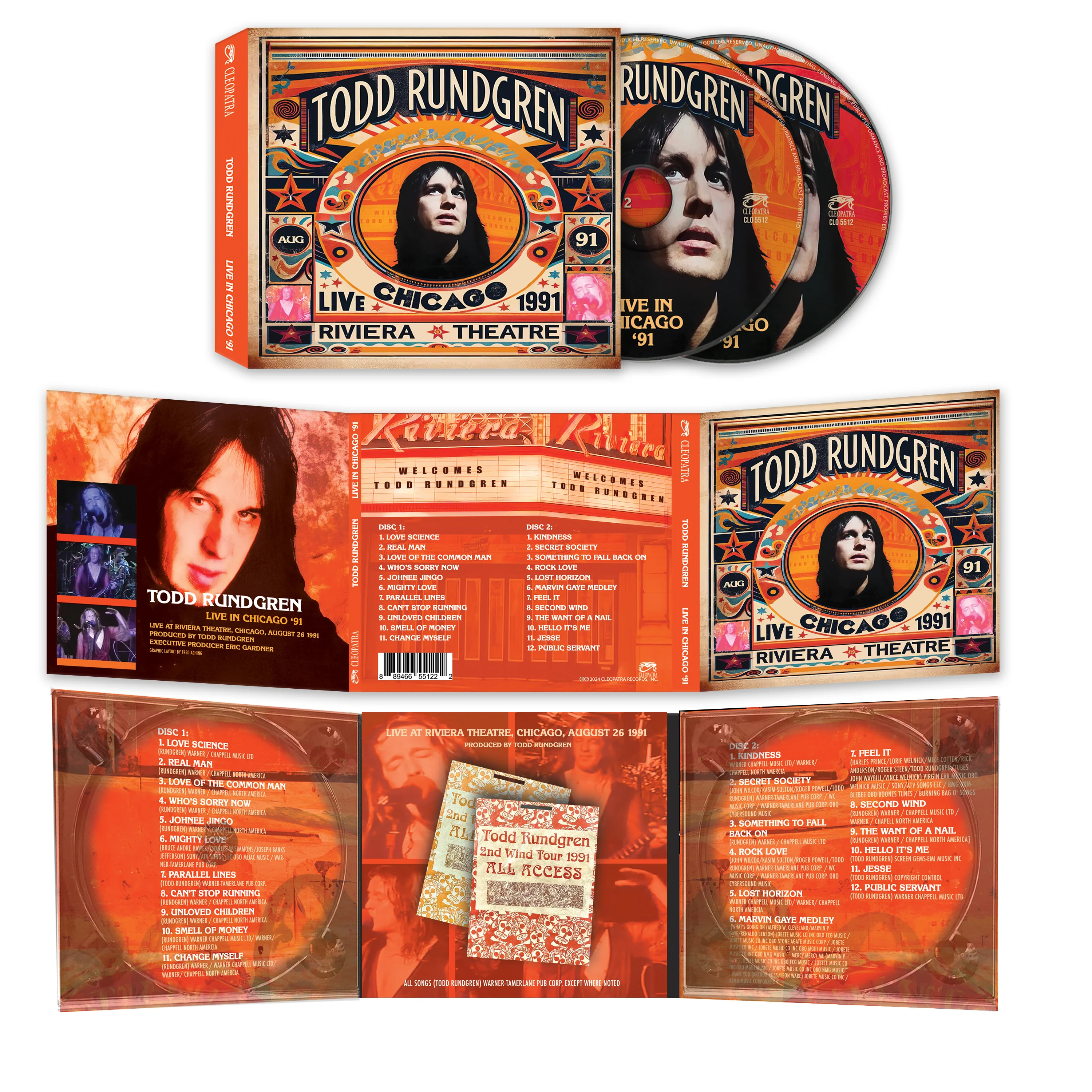 Todd Rundgren - Live in Chicago '91 (2 CD) - Image 2