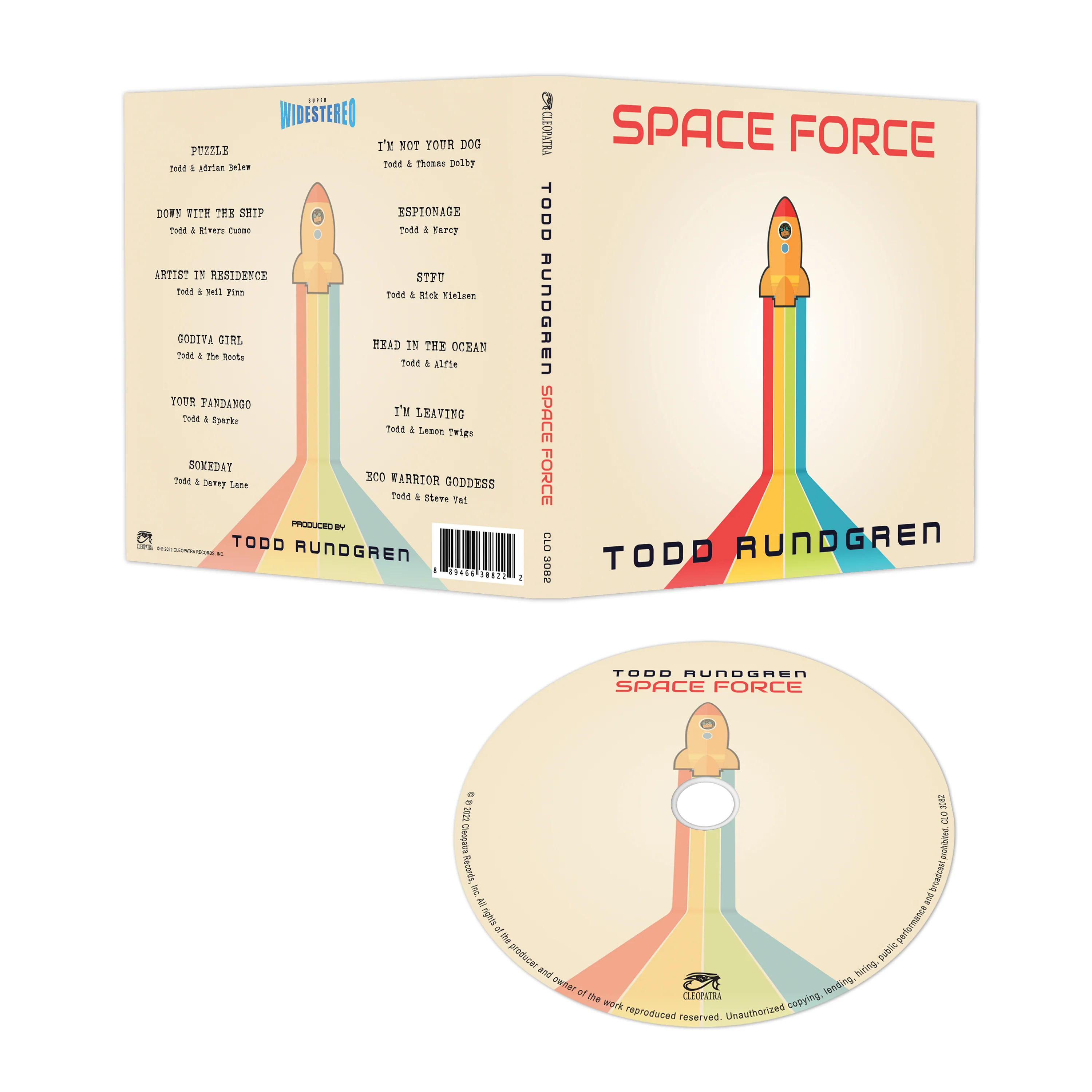 Todd Rundgren - Space Force (CD Digipak) - Image 2