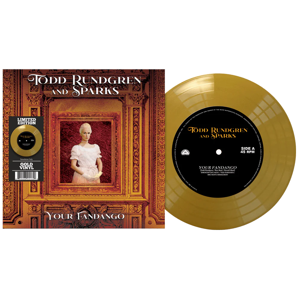 Todd Rundgren & Sparks - Your Fandango (Limited Edition Colored 7" Vinyl) - Image 2