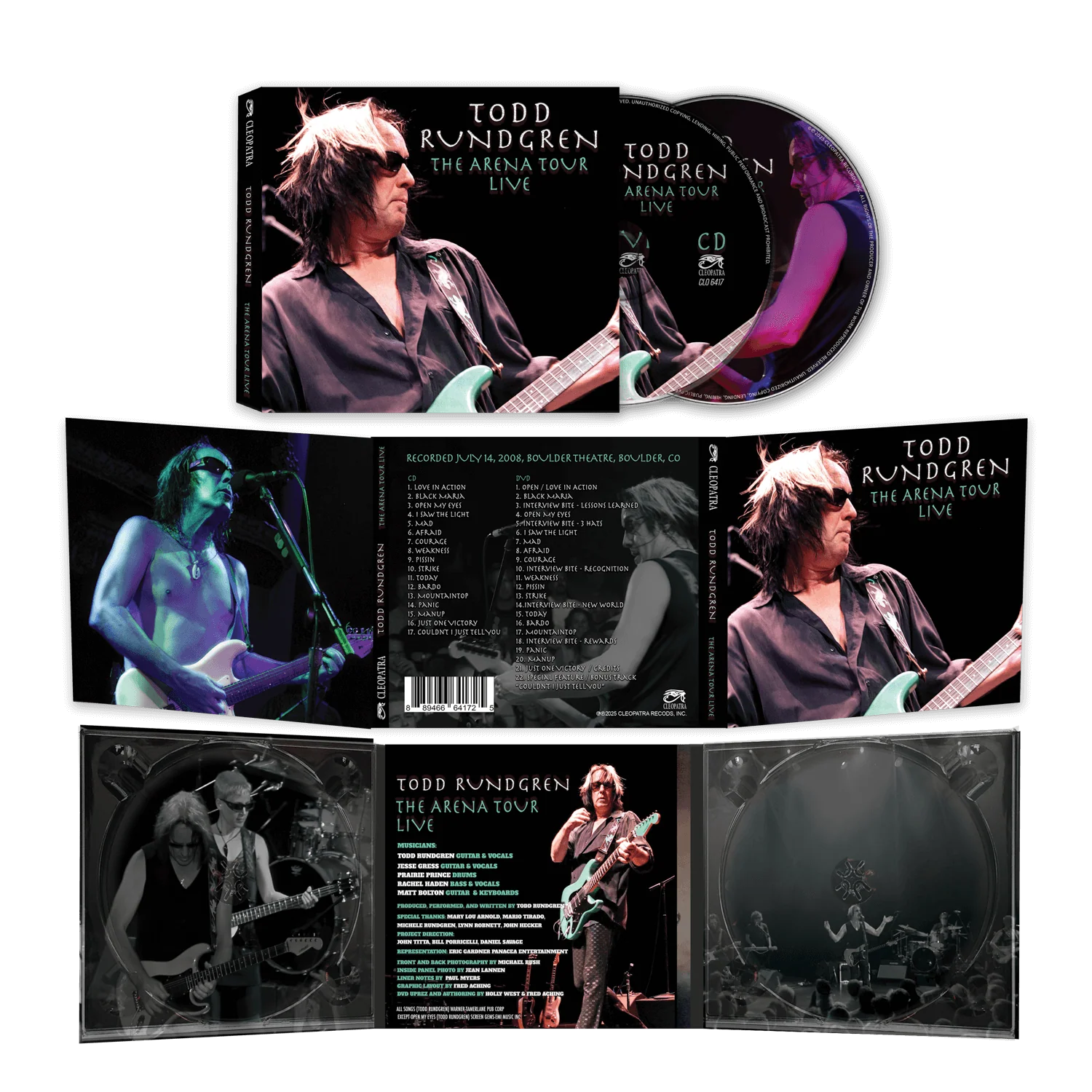 Todd Rundgren - The Arena Tour Live (CD + DVD) - Image 2