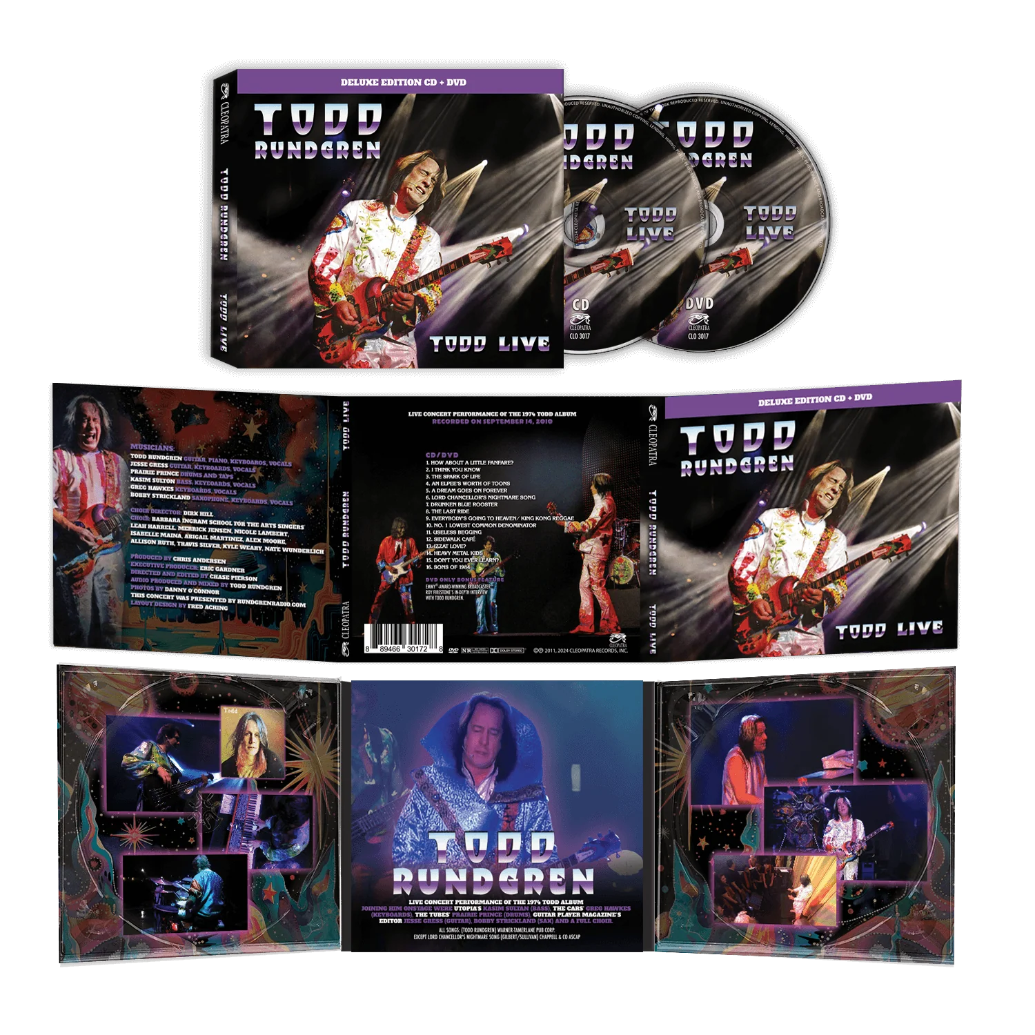 Todd Rundgren - Todd Live (Deluxe CD + DVD) - Image 2