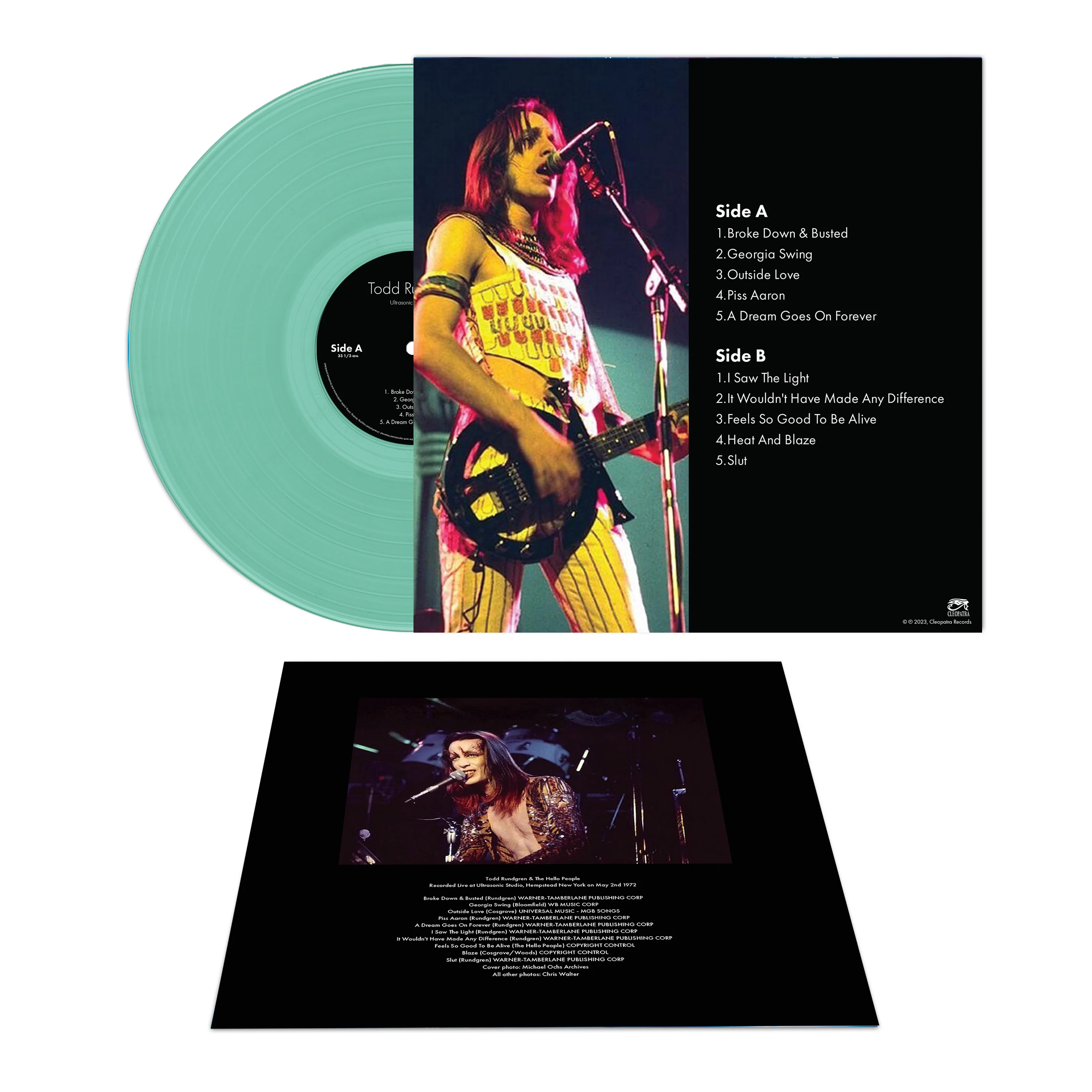 Todd Rundgren - Ultrasonic Studio 1972 (Coke Bottle Green Vinyl) - Image 4