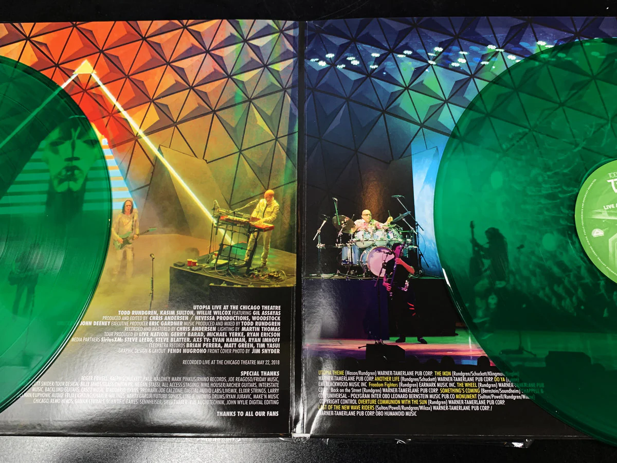 Todd Rundgren's Utopia - Live At Chicago Theatre (Limited Edition Green Double Vinyl) - Image 4