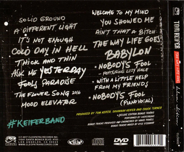 Tom Keifer - The Way Life Goes (CD + DVD) - Image 2