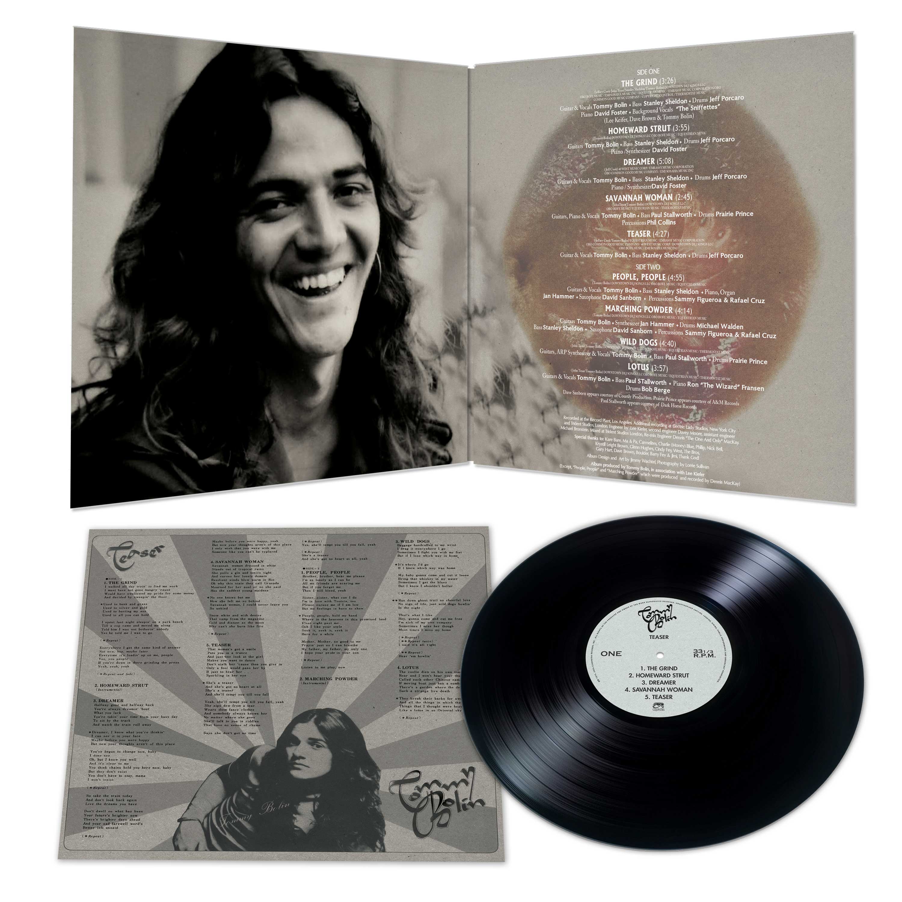 Tommy Bolin - Teaser (180 Gram Black Vinyl) - Image 3