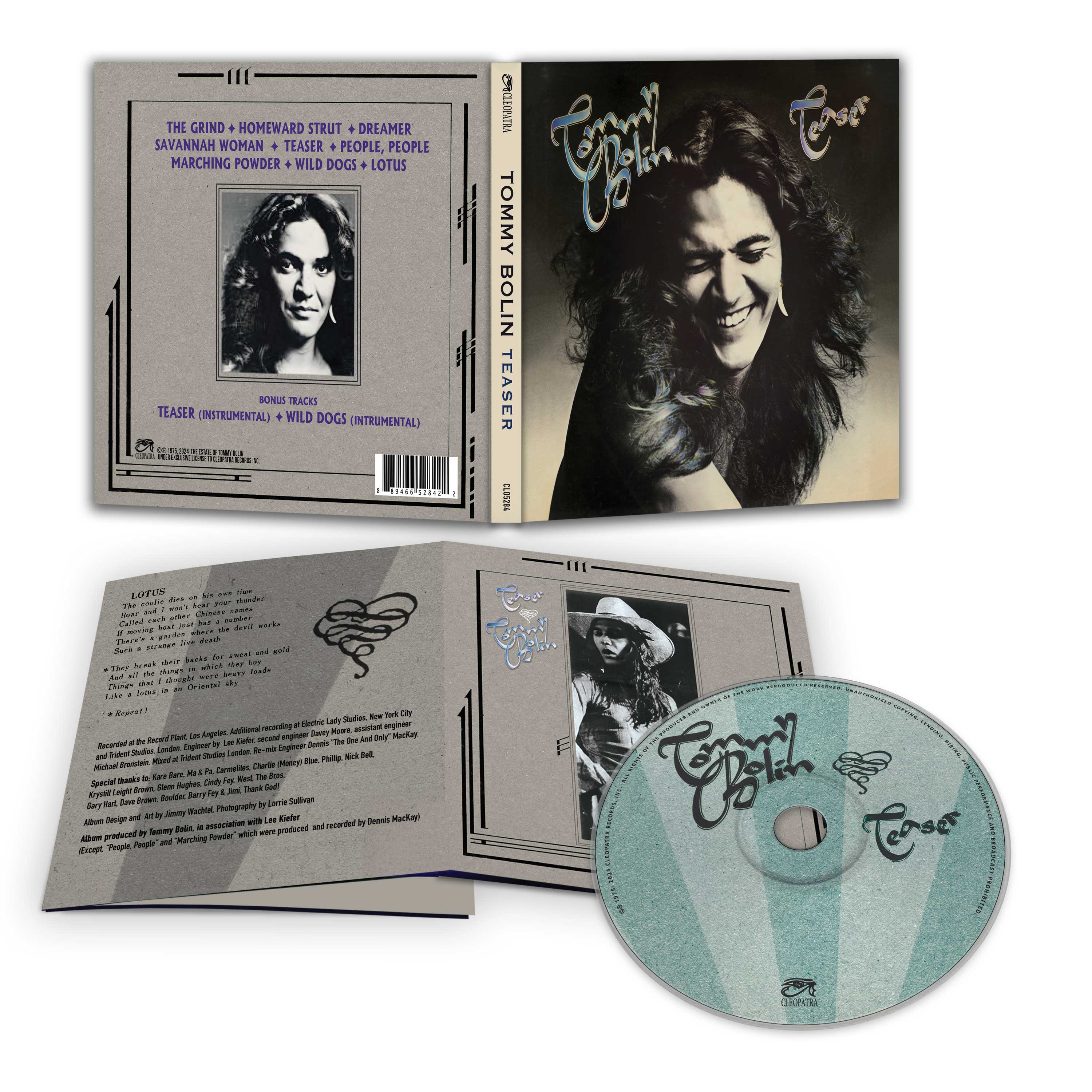 Tommy Bolin - Teaser (CD) - Image 2