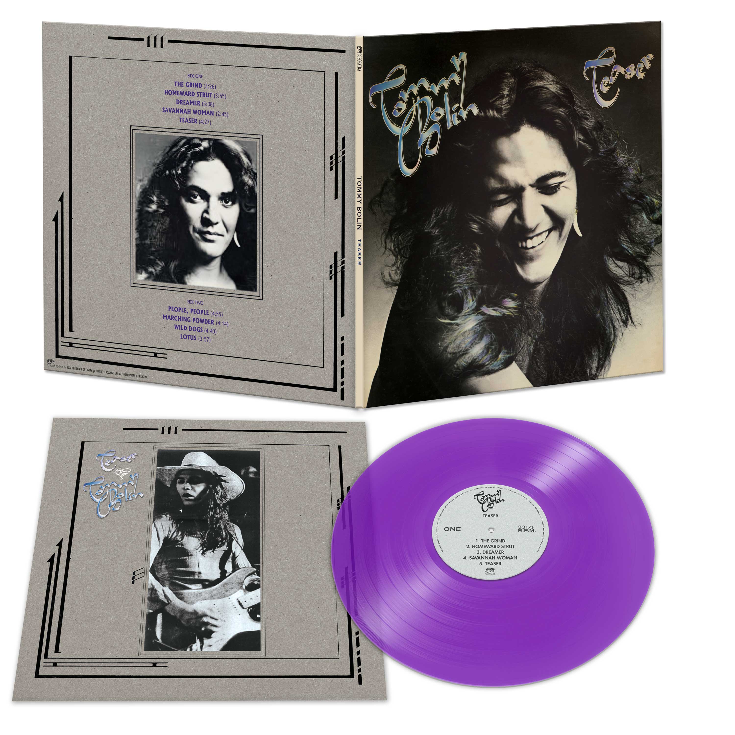 Tommy Bolin - Teaser (Purple Vinyl) - Image 2