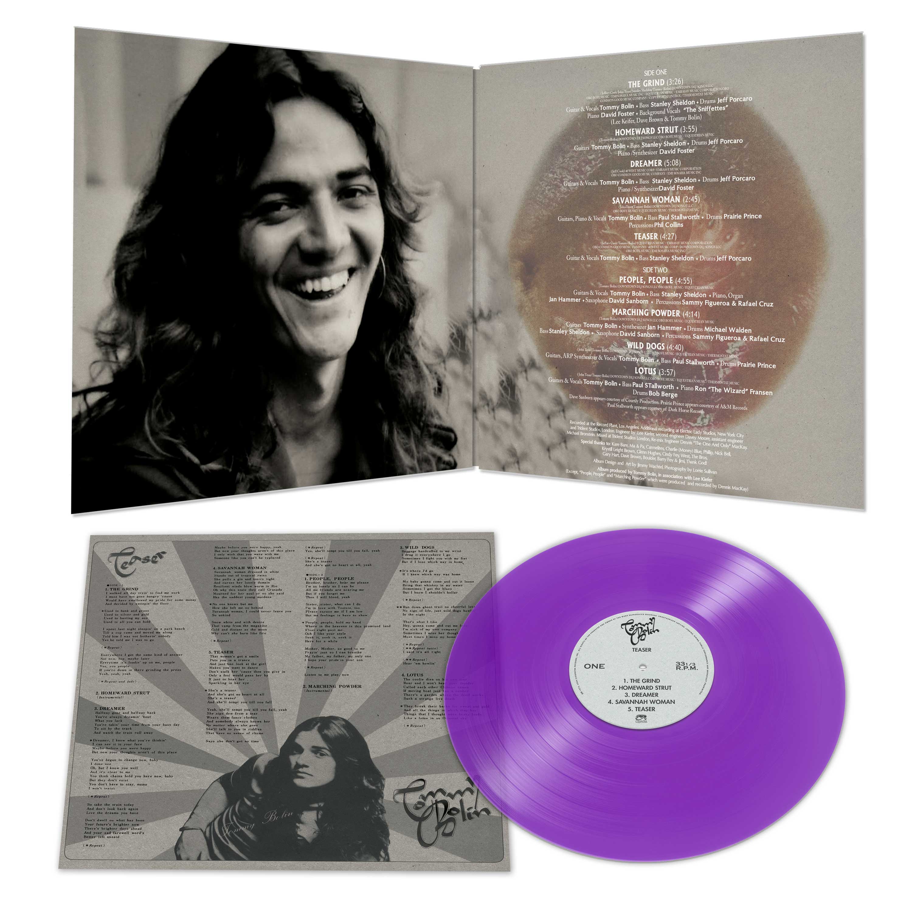 Tommy Bolin - Teaser (Purple Vinyl) - Image 3
