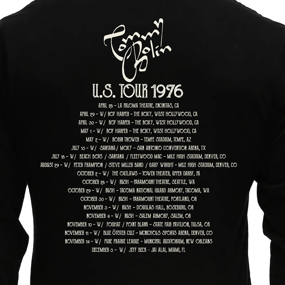 Tommy Bolin - U.S. Tour '76 (T-Shirt) - Image 4